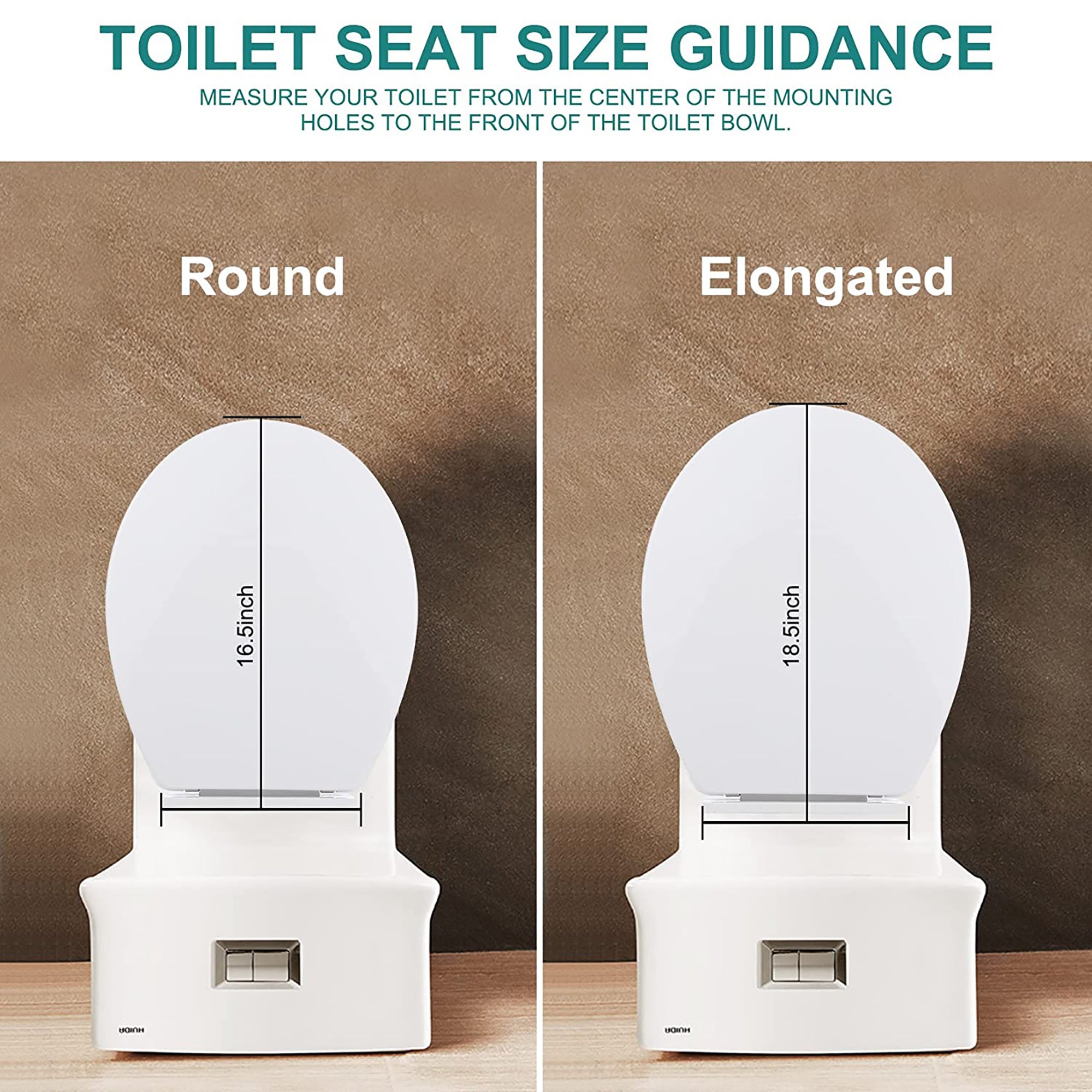 White Removable Round Bowl White Toilet Seat