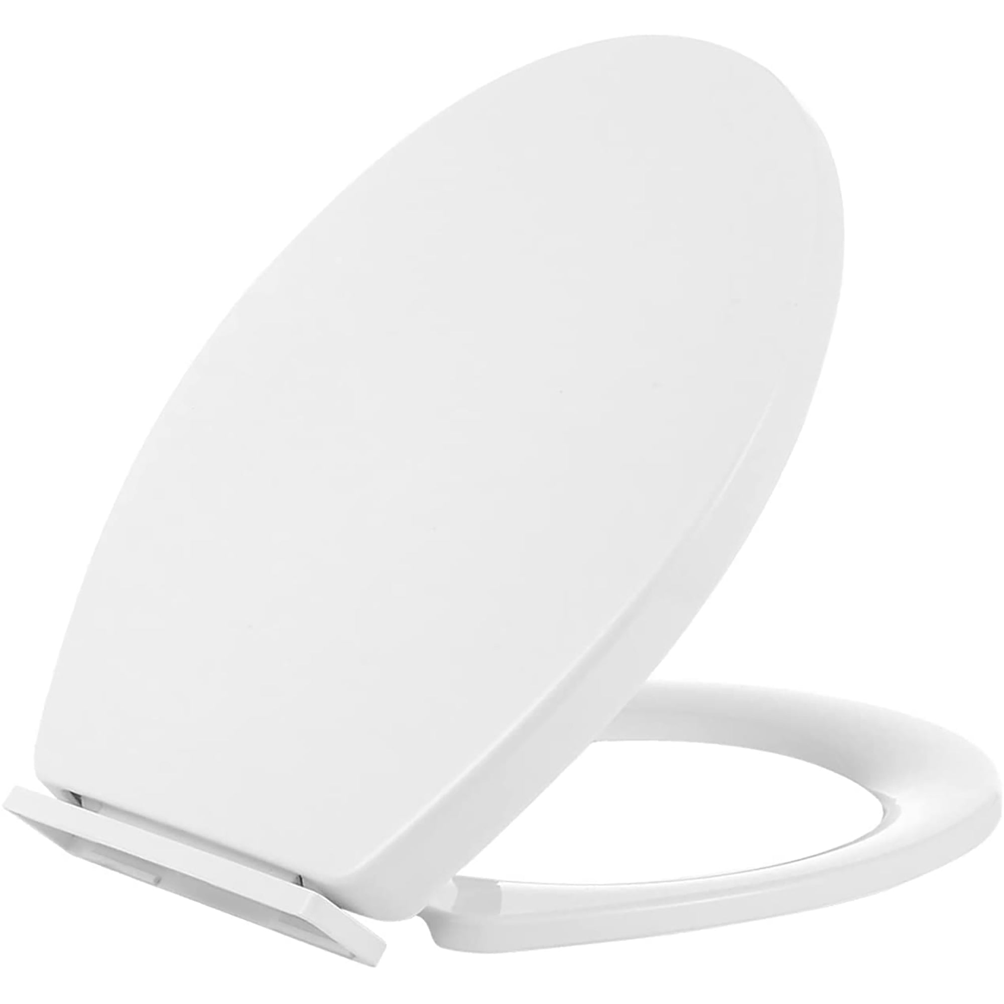 White Removable Round Bowl White Toilet Seat