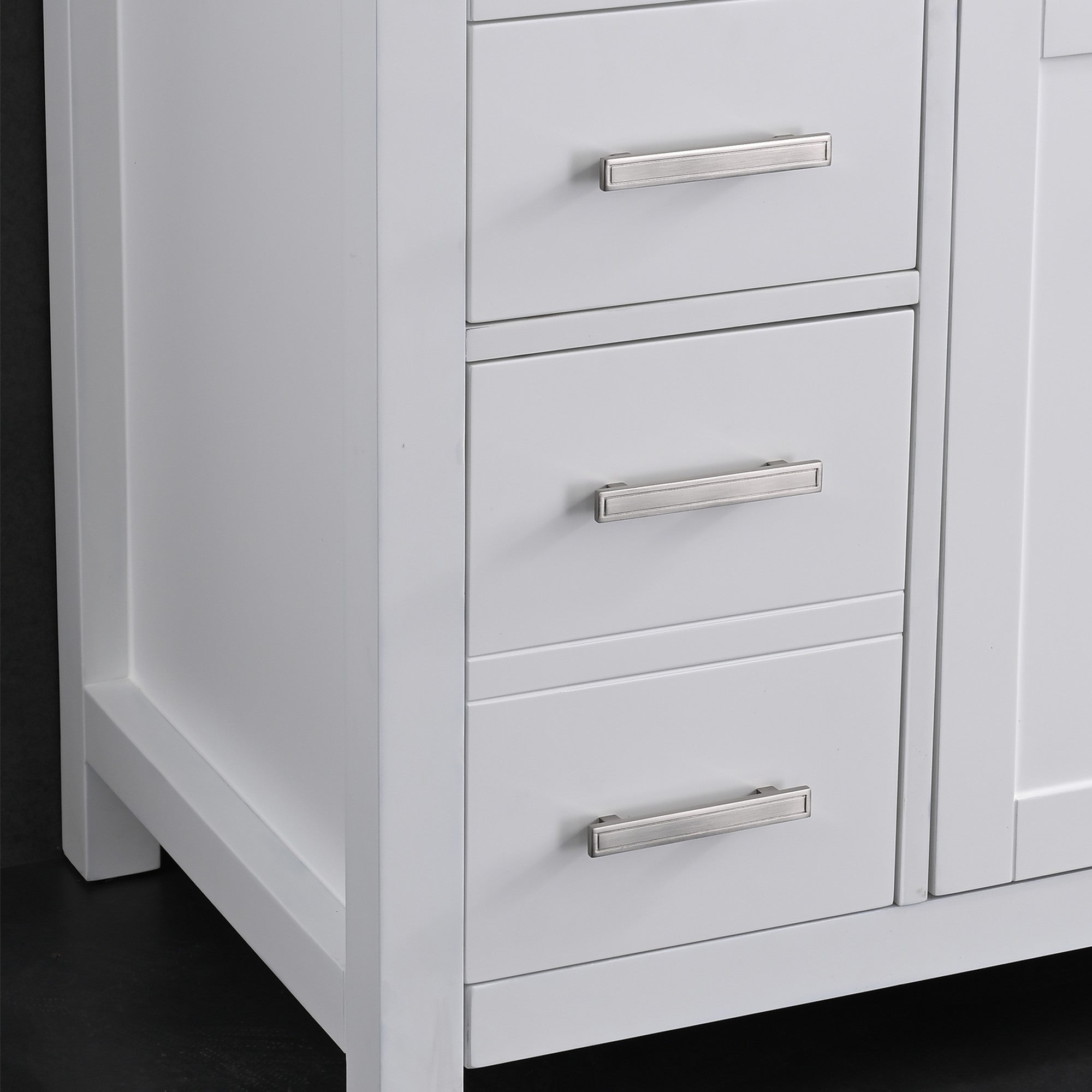 47 Inch Wood Freestanding Bathroom Vanity Base with 2 Doors