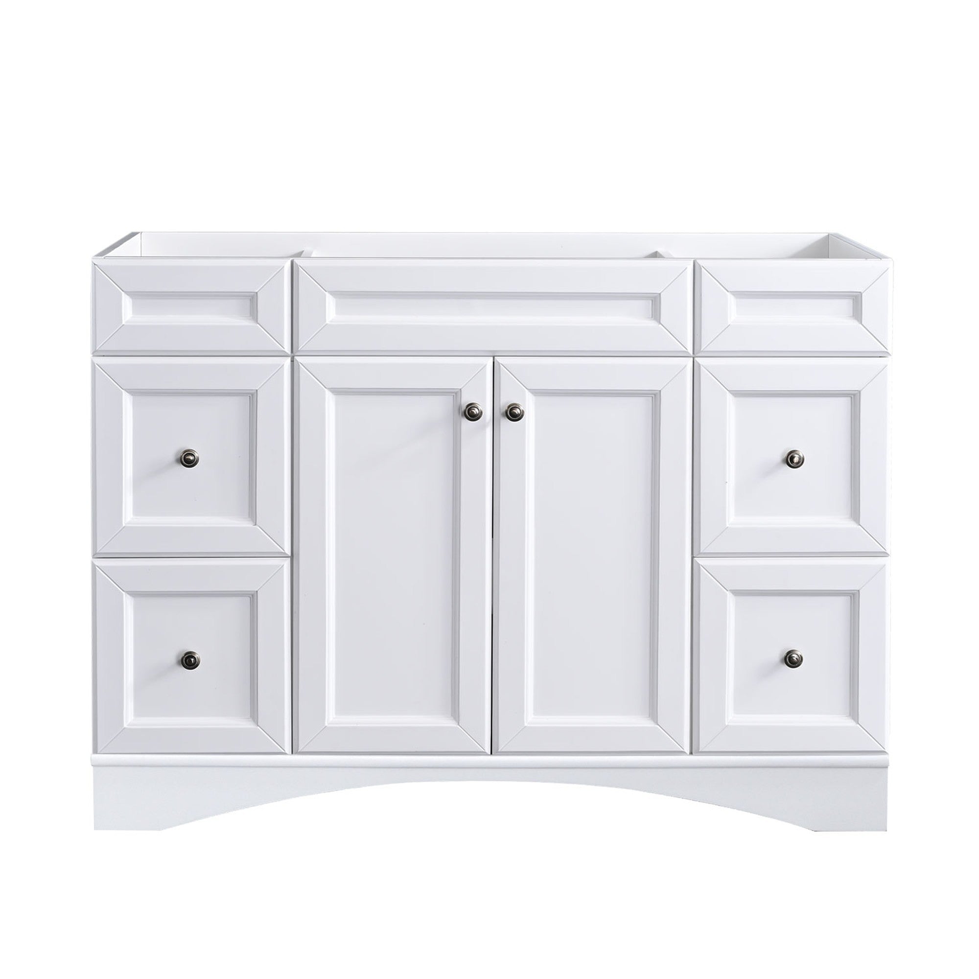 47 Inch Wood Freestanding Bathroom Vanity Base with Drawers