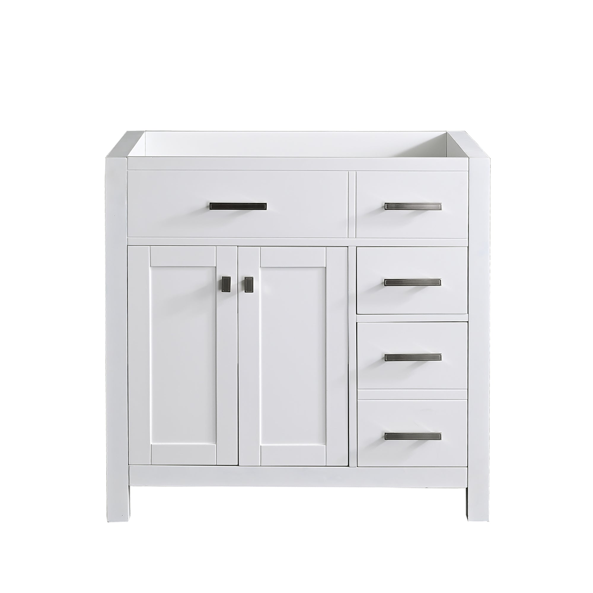 36" Single Bathroom Vanity Base with Drawers