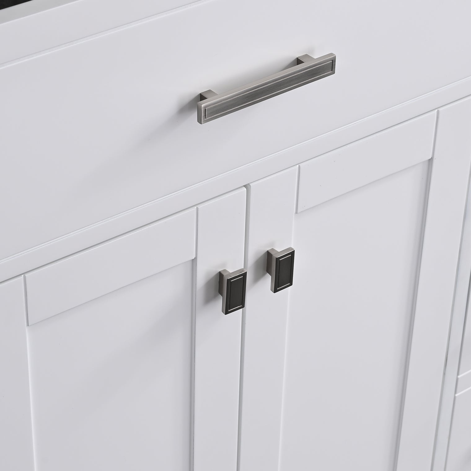 48" Single Bathroom Vanity Set with Marble Top