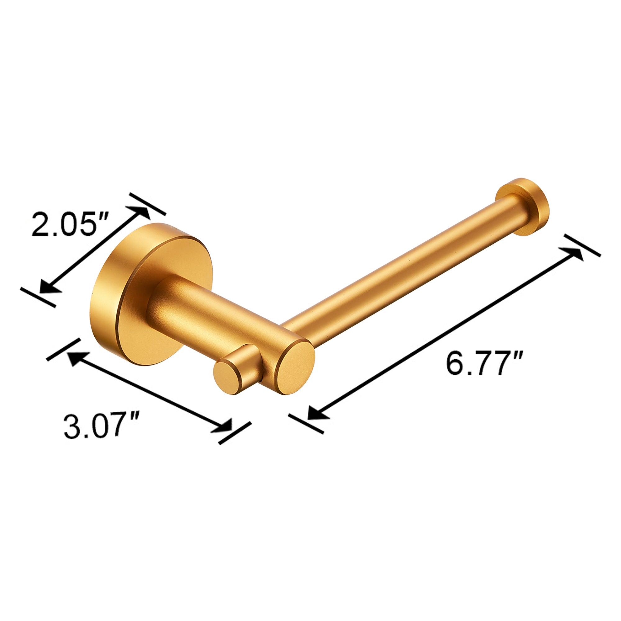 3-piece Wall Mounted Bathroom Hardware Set