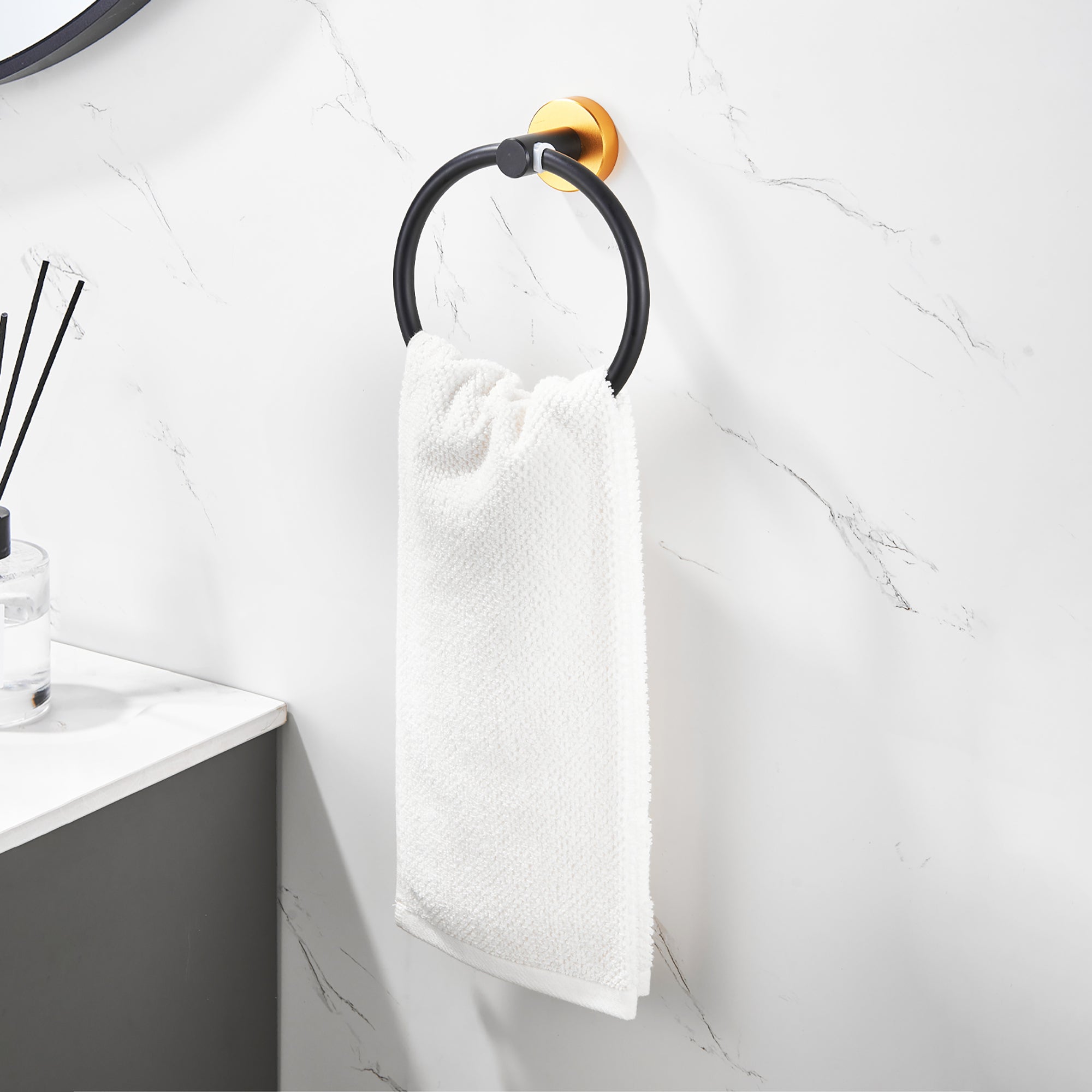 3-piece Wall Mounted Bathroom Hardware Set