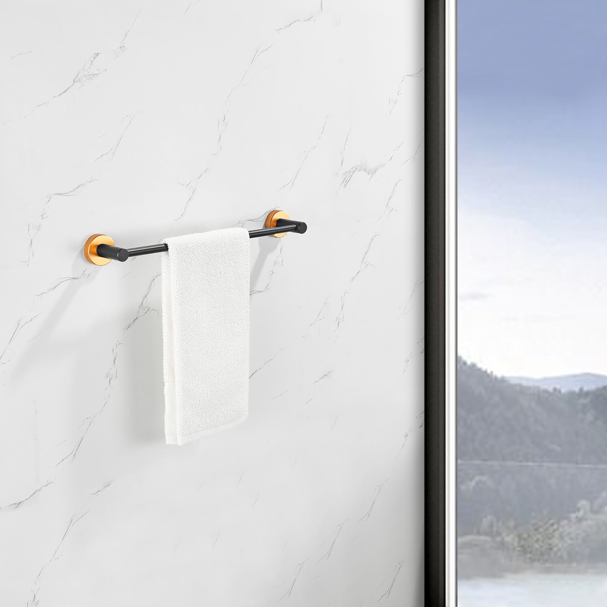 3-piece Wall Mounted Bathroom Hardware Set
