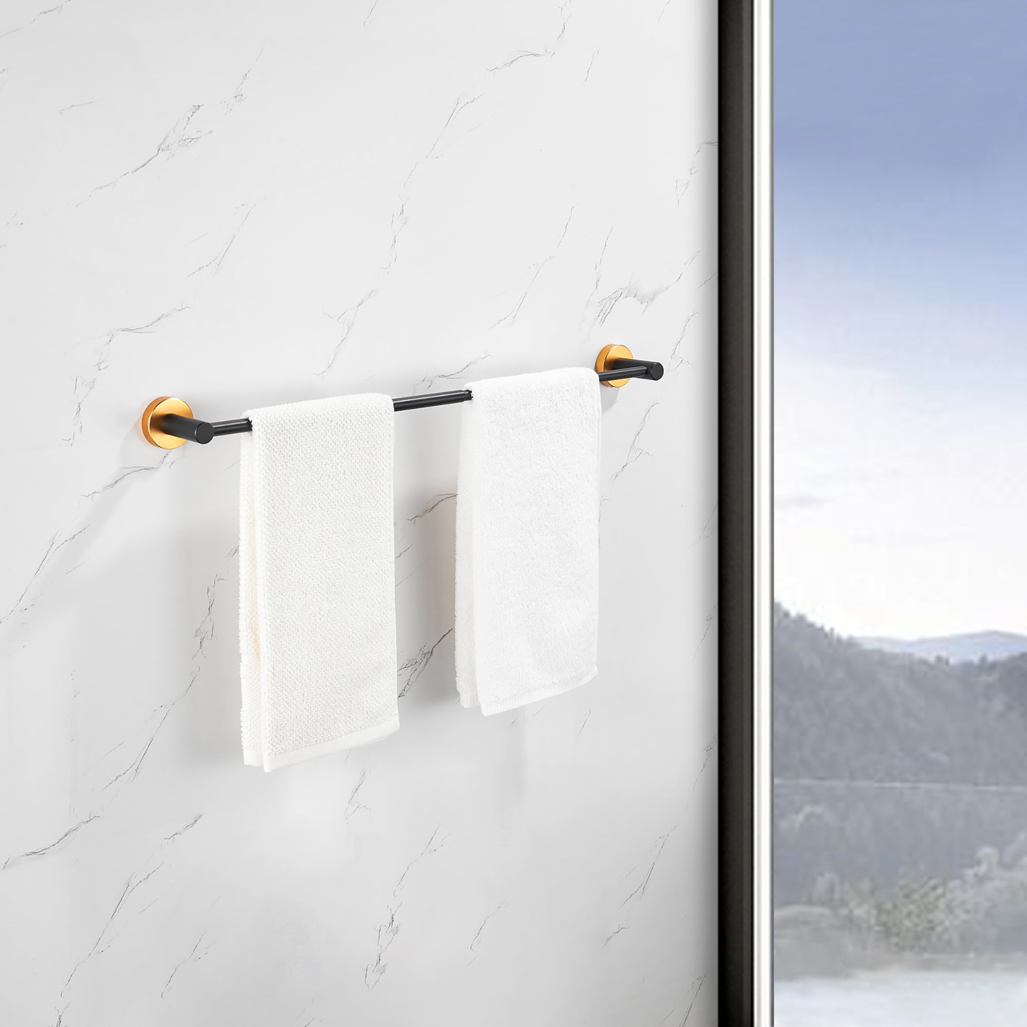 3-piece Wall Mounted Bathroom Hardware Set