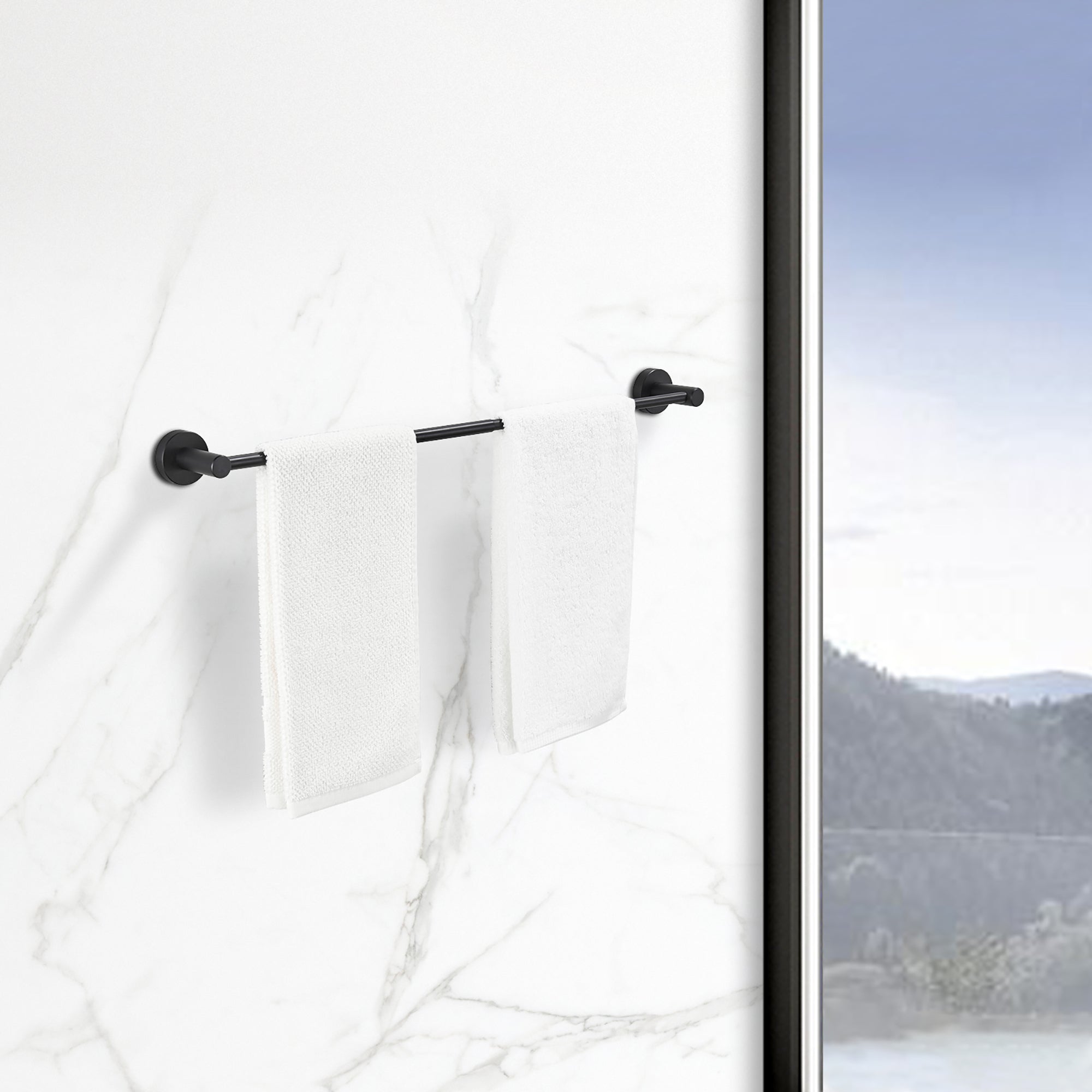 3-piece Wall Mounted Bathroom Hardware Set