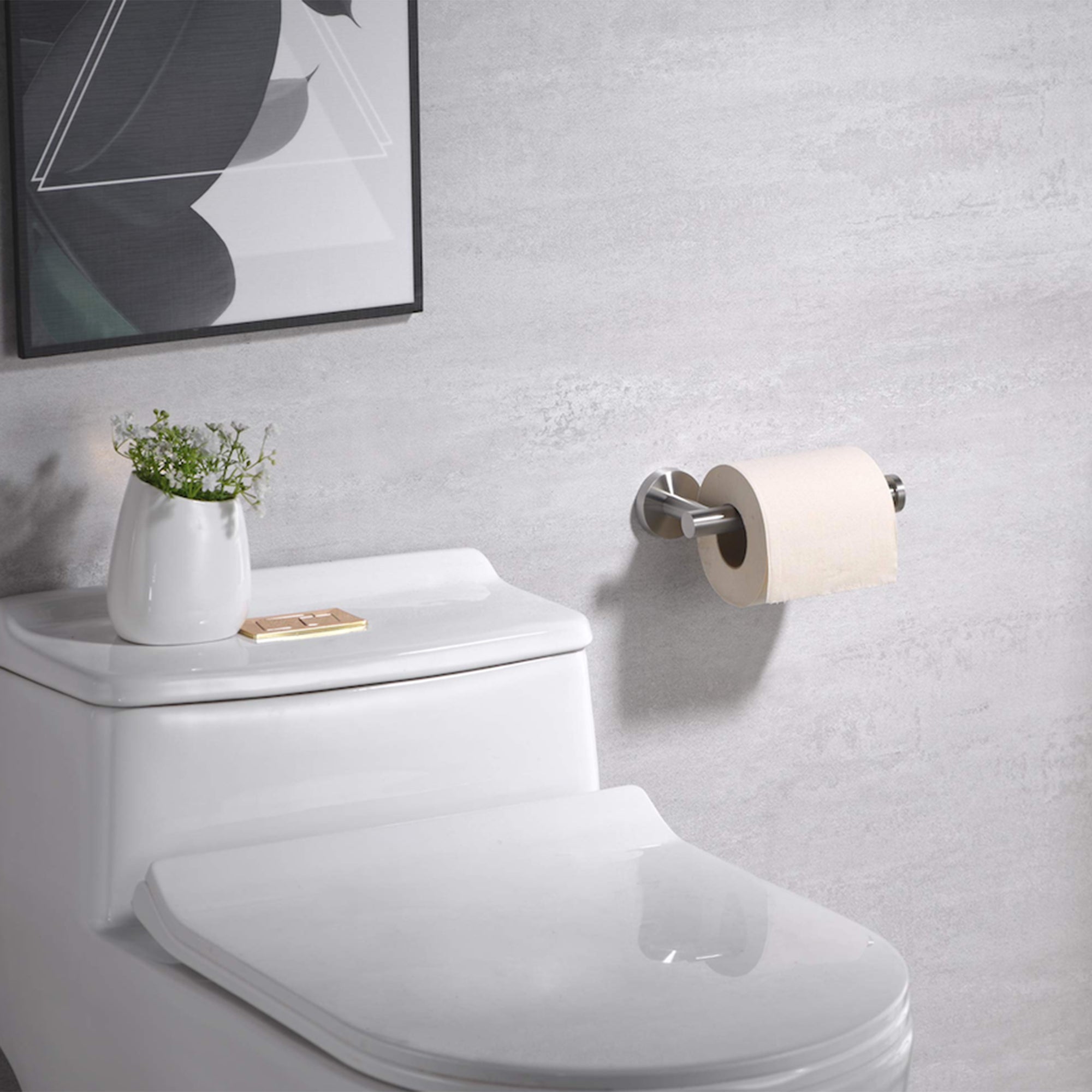 Stainless Steel Wall Mounted Toilet Paper Holder