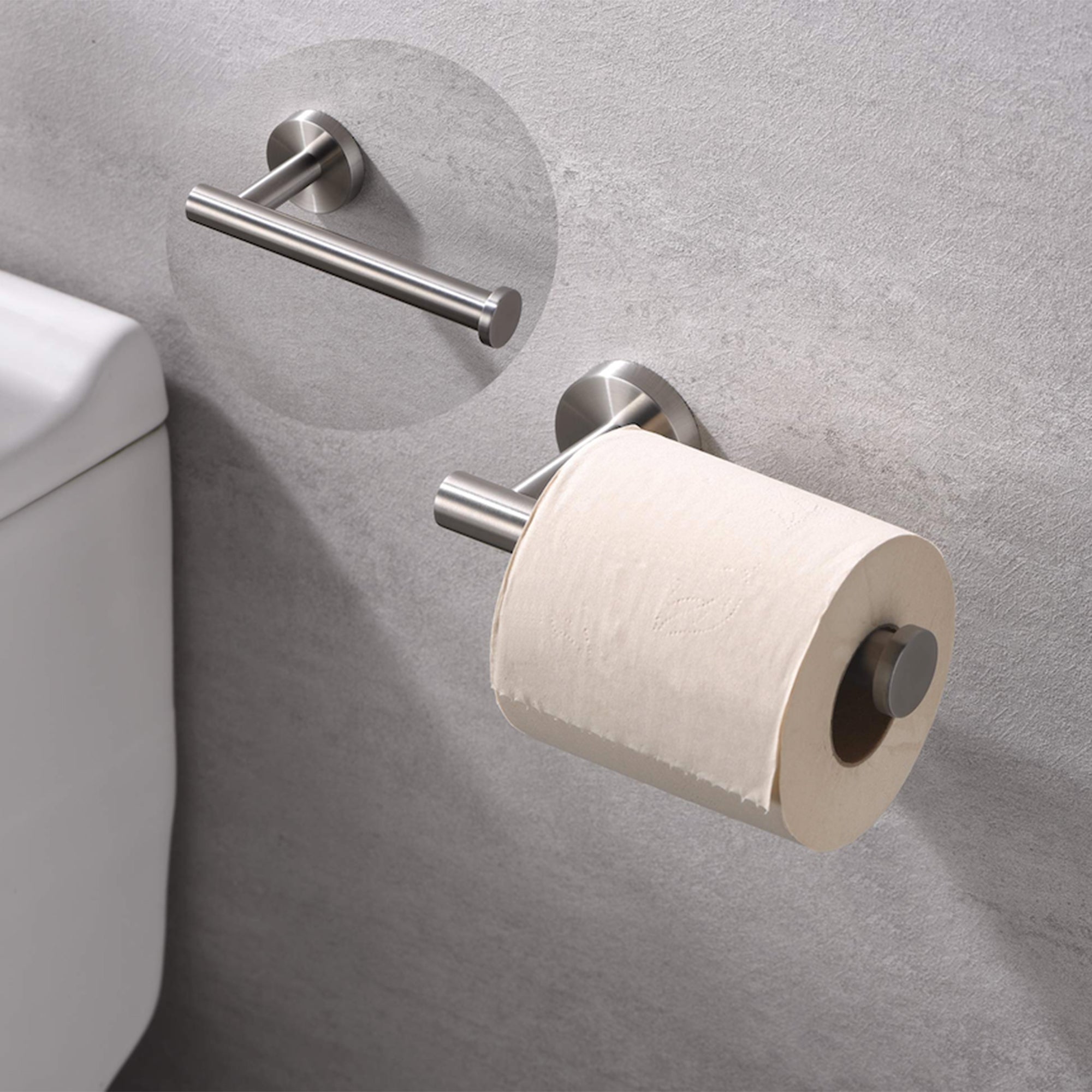 Stainless Steel Wall Mounted Toilet Paper Holder