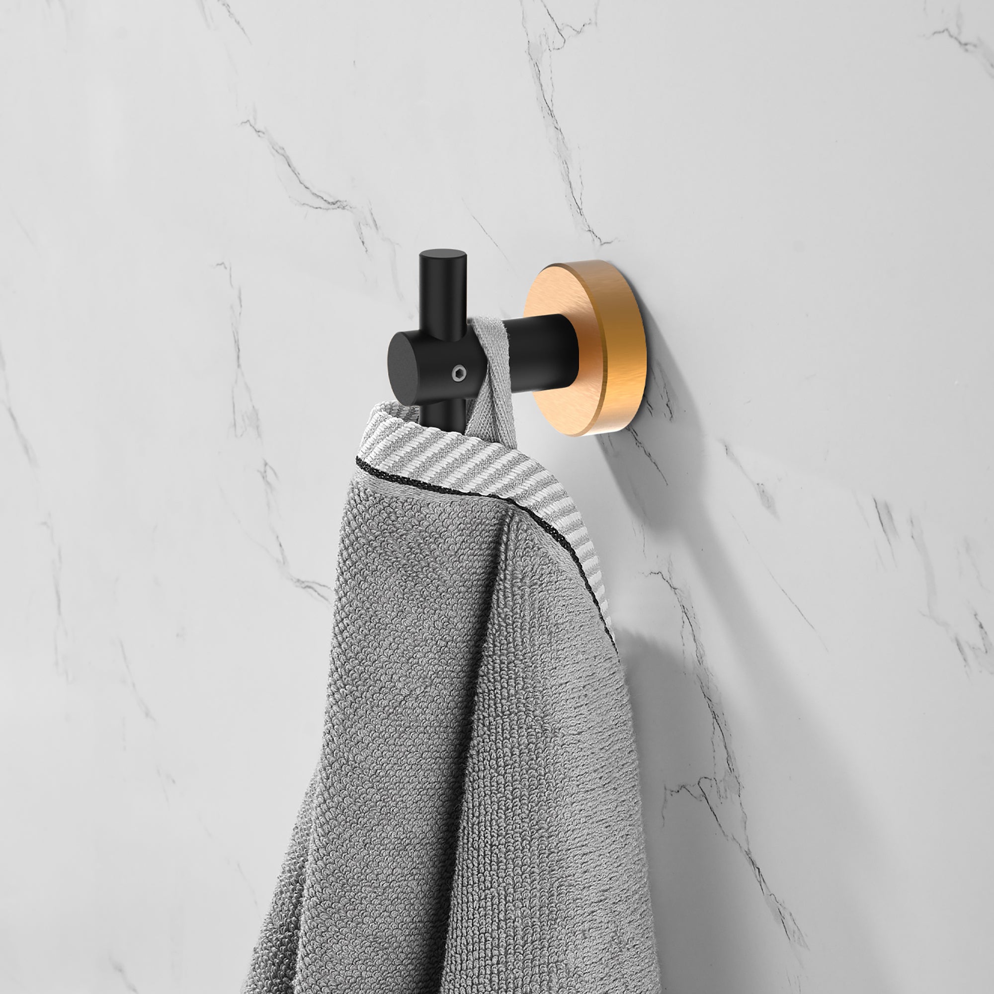 2-Piece Wall Mounted Towel/Robe Hook