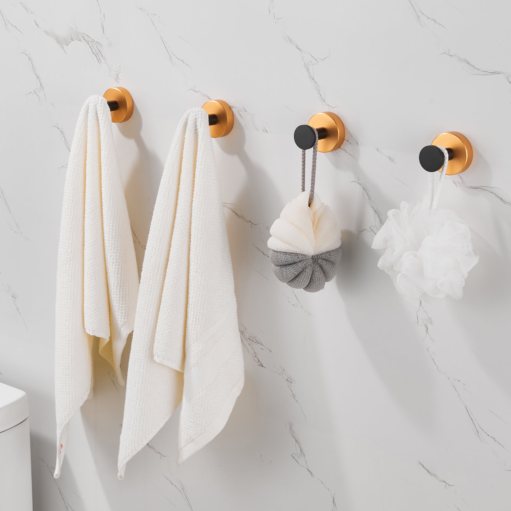 2-Piece Wall Mounted Towel/Robe Hook