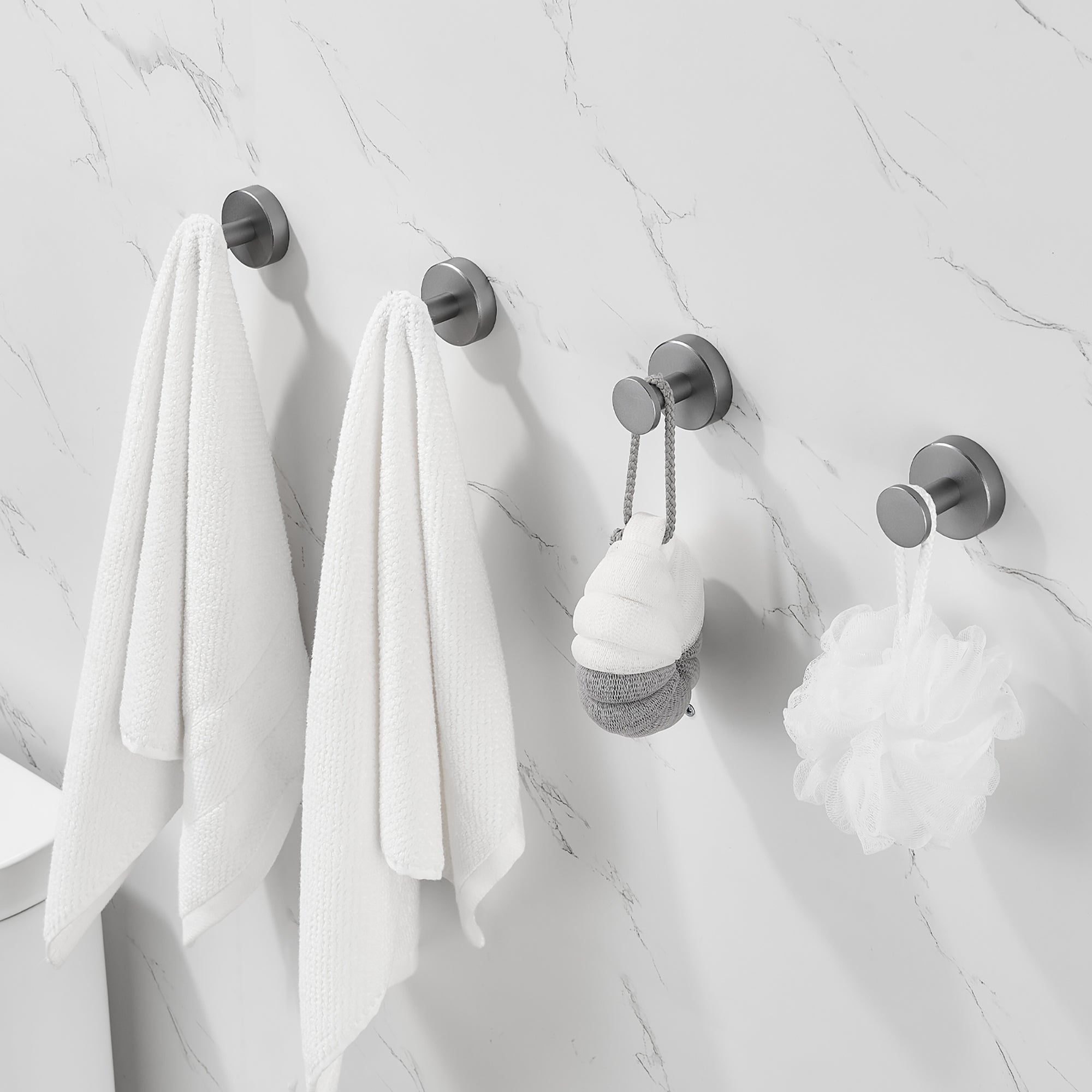 2-Piece Wall Mounted Towel/Robe Hook