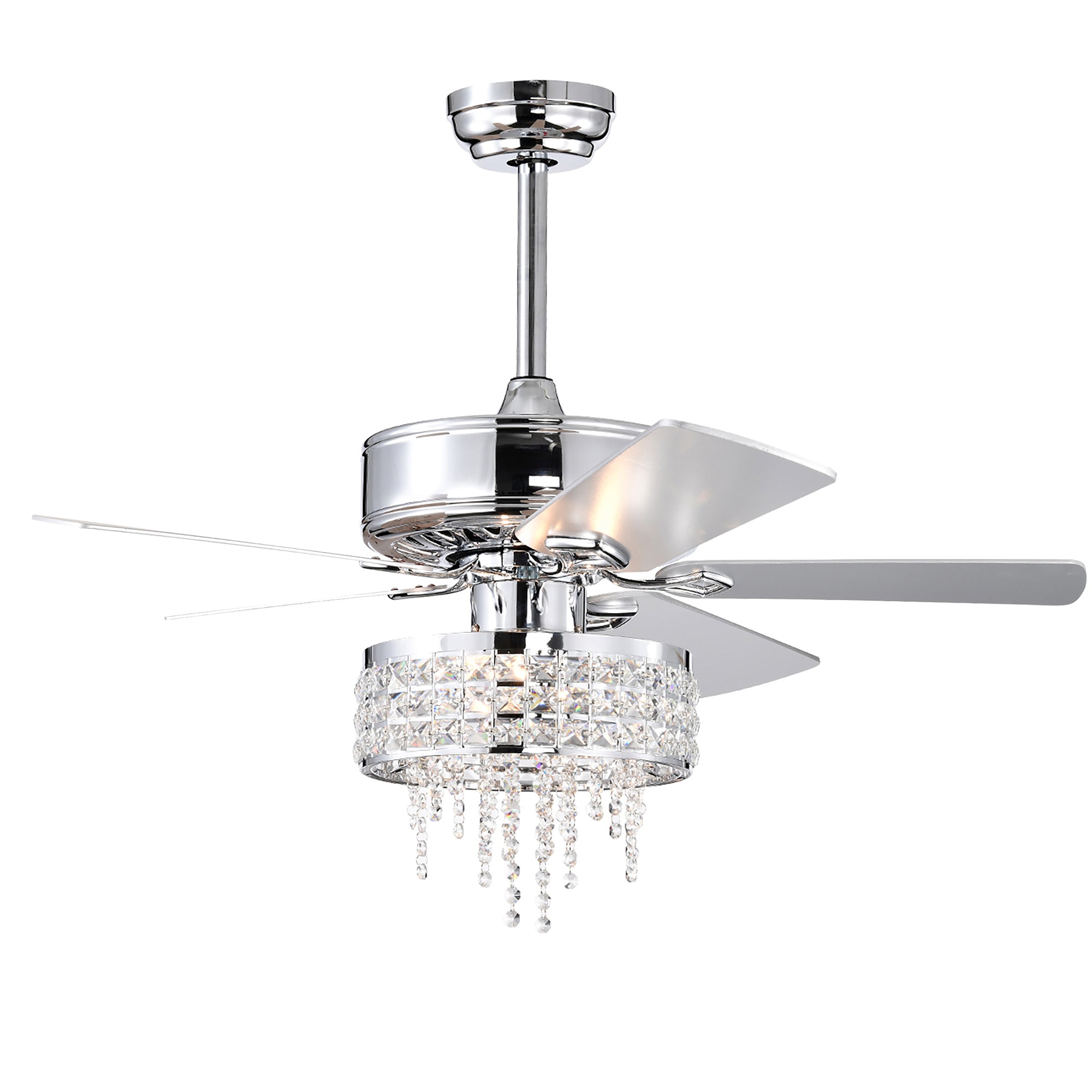 52" Ceiling Fan Light with Remote Control for Living Room