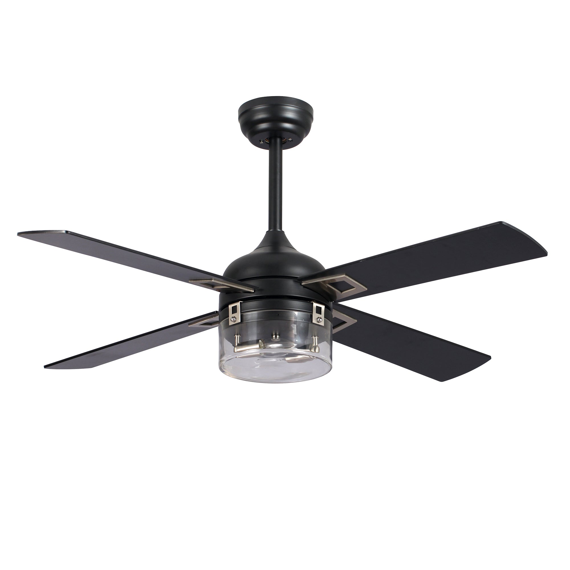 48" Ceiling Fan Light with Remote Control for Living Room