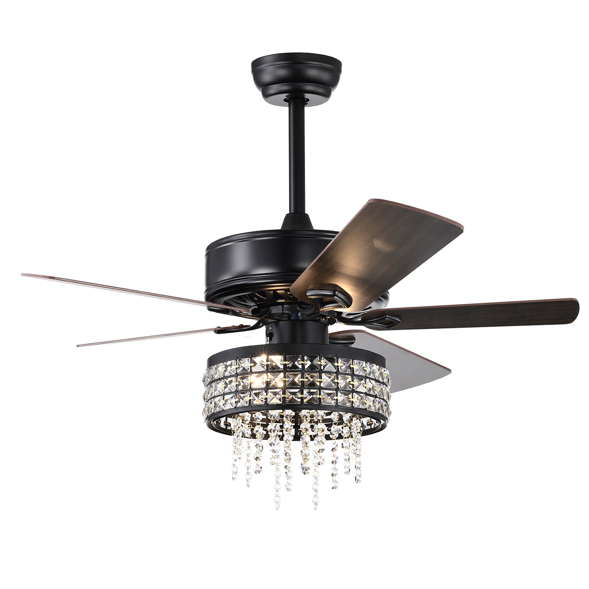 52" Ceiling Fan Light with Remote Control for Living Room