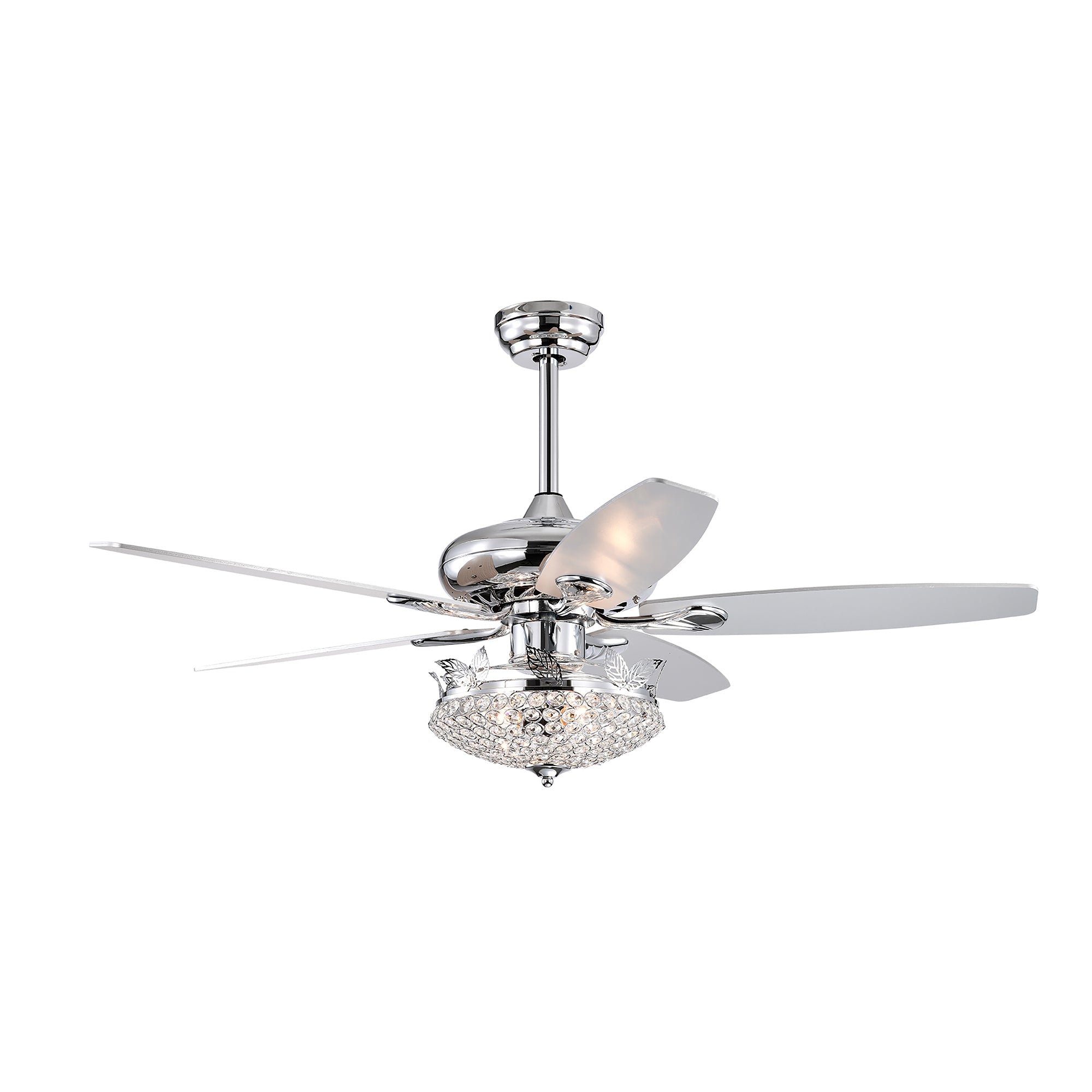 52" Ceiling Fan Light with Remote Control for Living Room