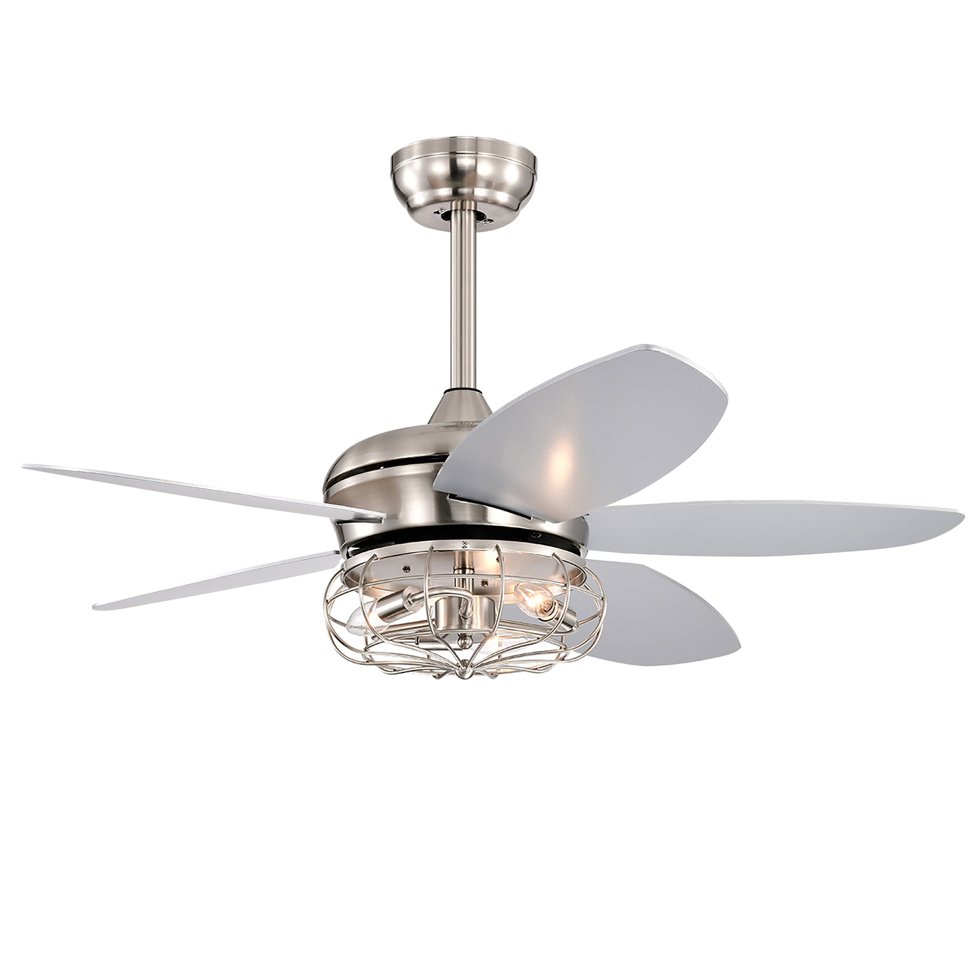 52" Ceiling Fan Light with Remote Control for Living Room
