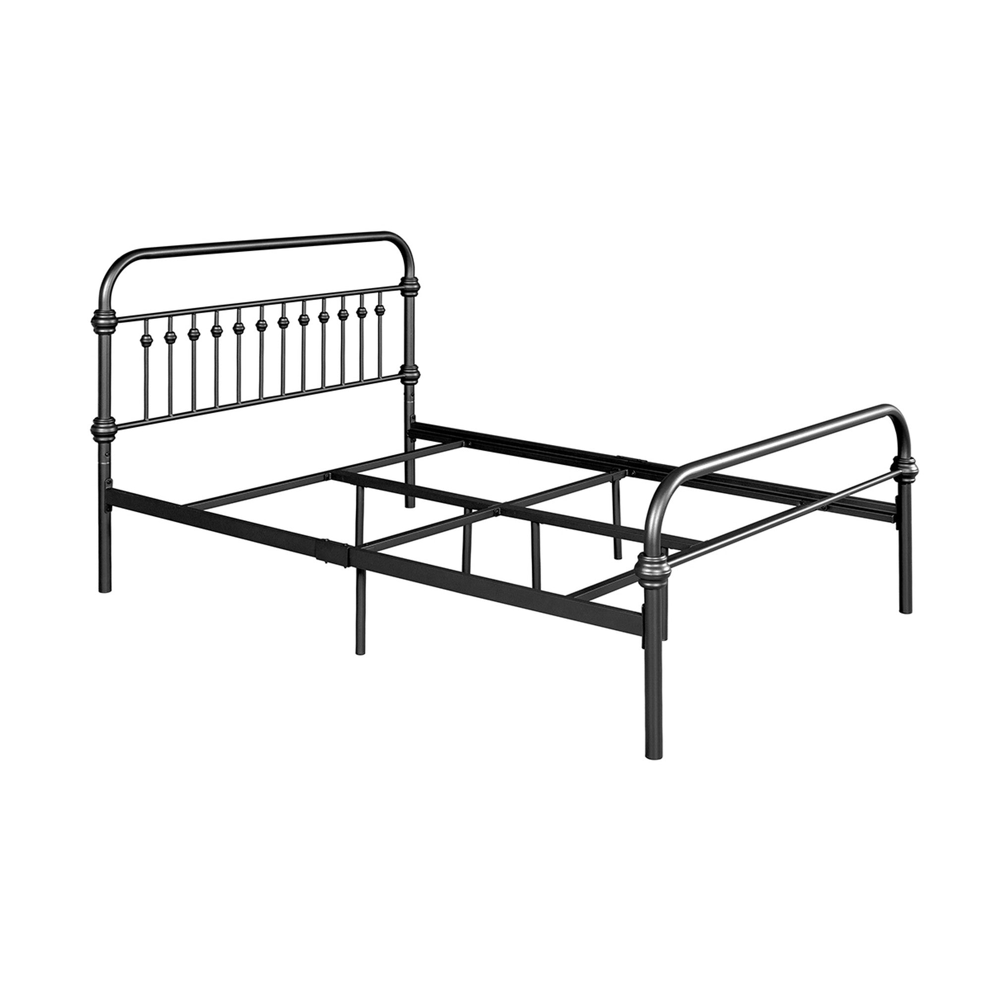 Twin/Full/Queen Wood Frame Platform Bed with Center Support Legs