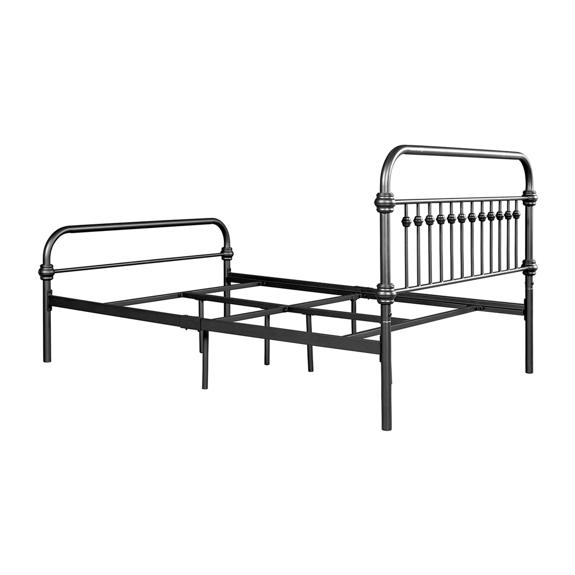Twin/Full/Queen Wood Frame Platform Bed with Center Support Legs