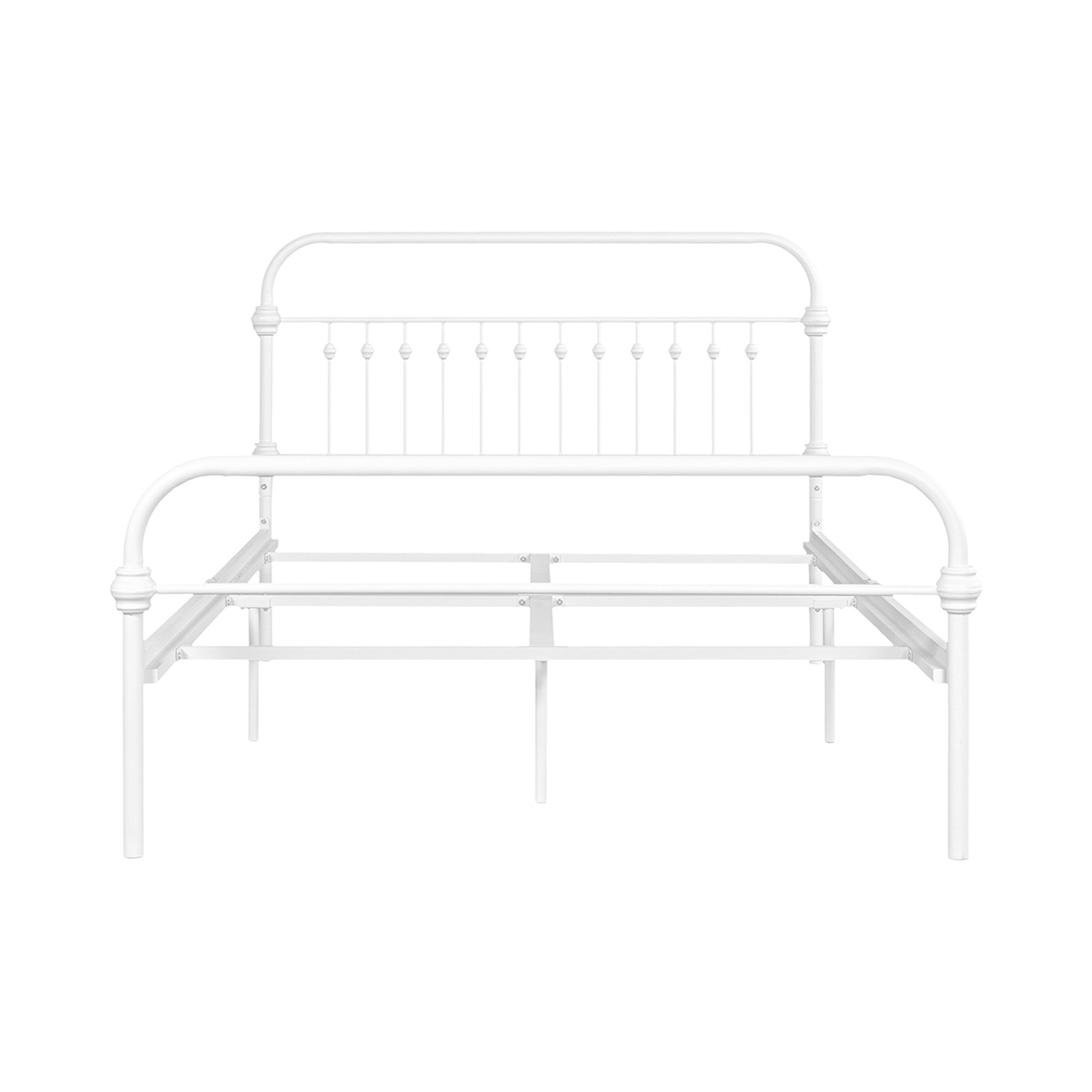 Twin/Full/Queen Wood Frame Platform Bed with Center Support Legs