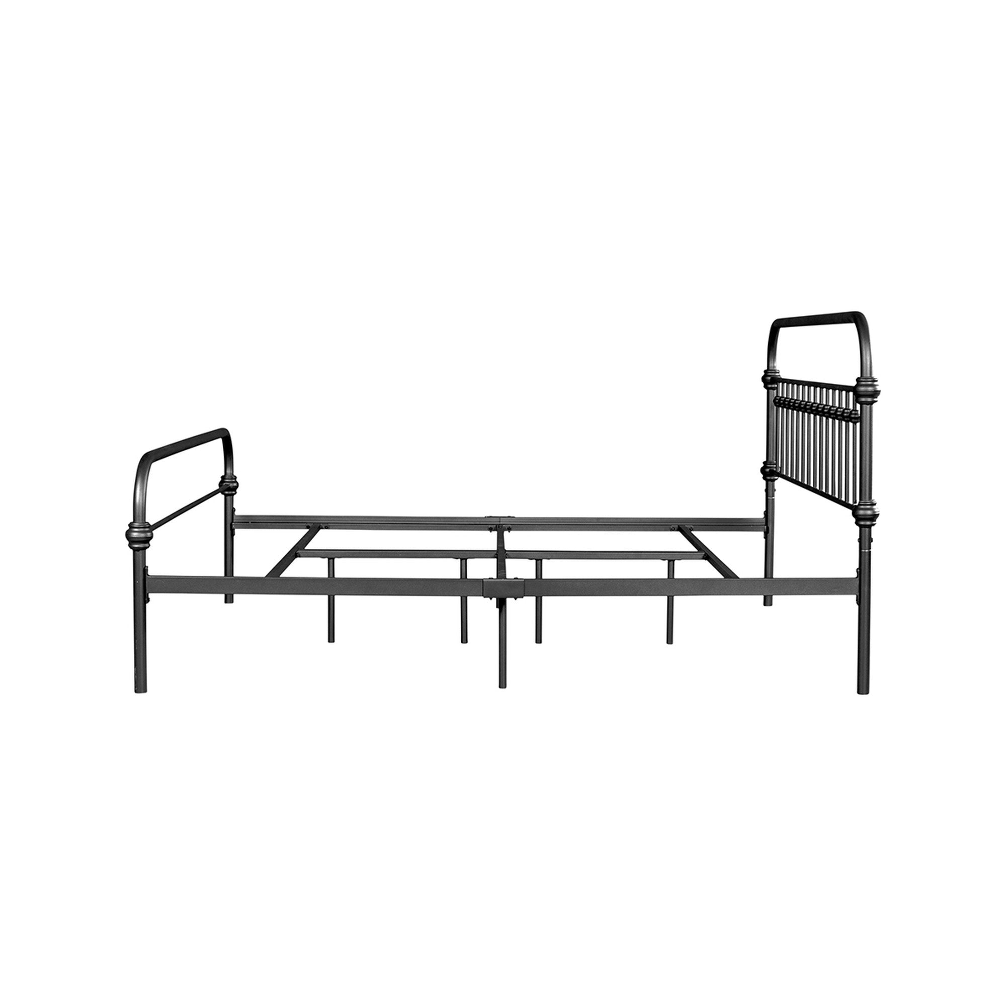 Twin/Full/Queen Wood Frame Platform Bed with Center Support Legs