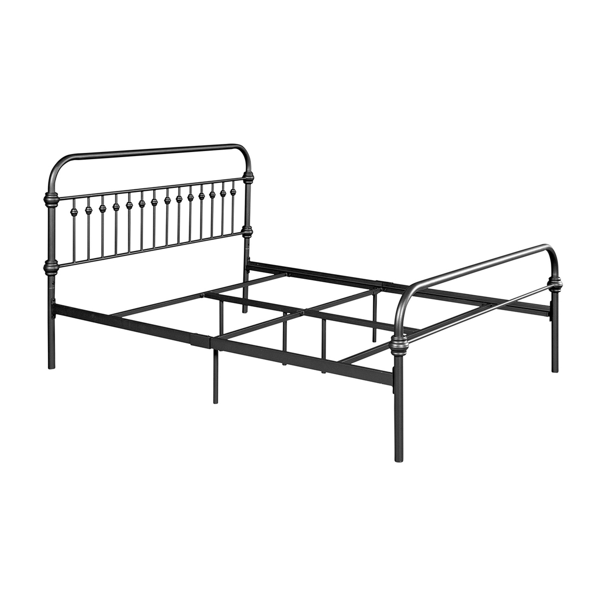 Twin/Full/Queen Wood Frame Platform Bed with Center Support Legs