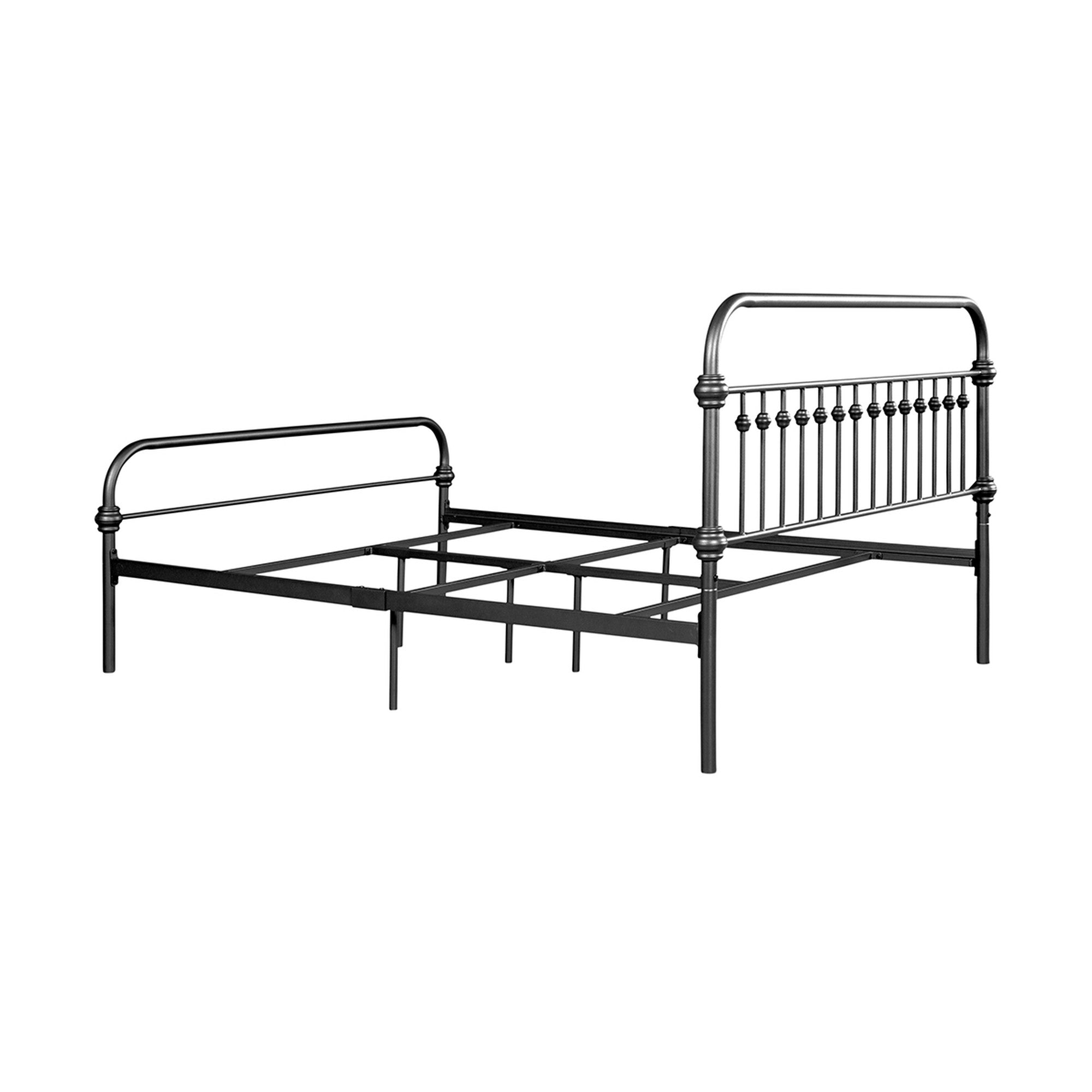 Twin/Full/Queen Wood Frame Platform Bed with Center Support Legs