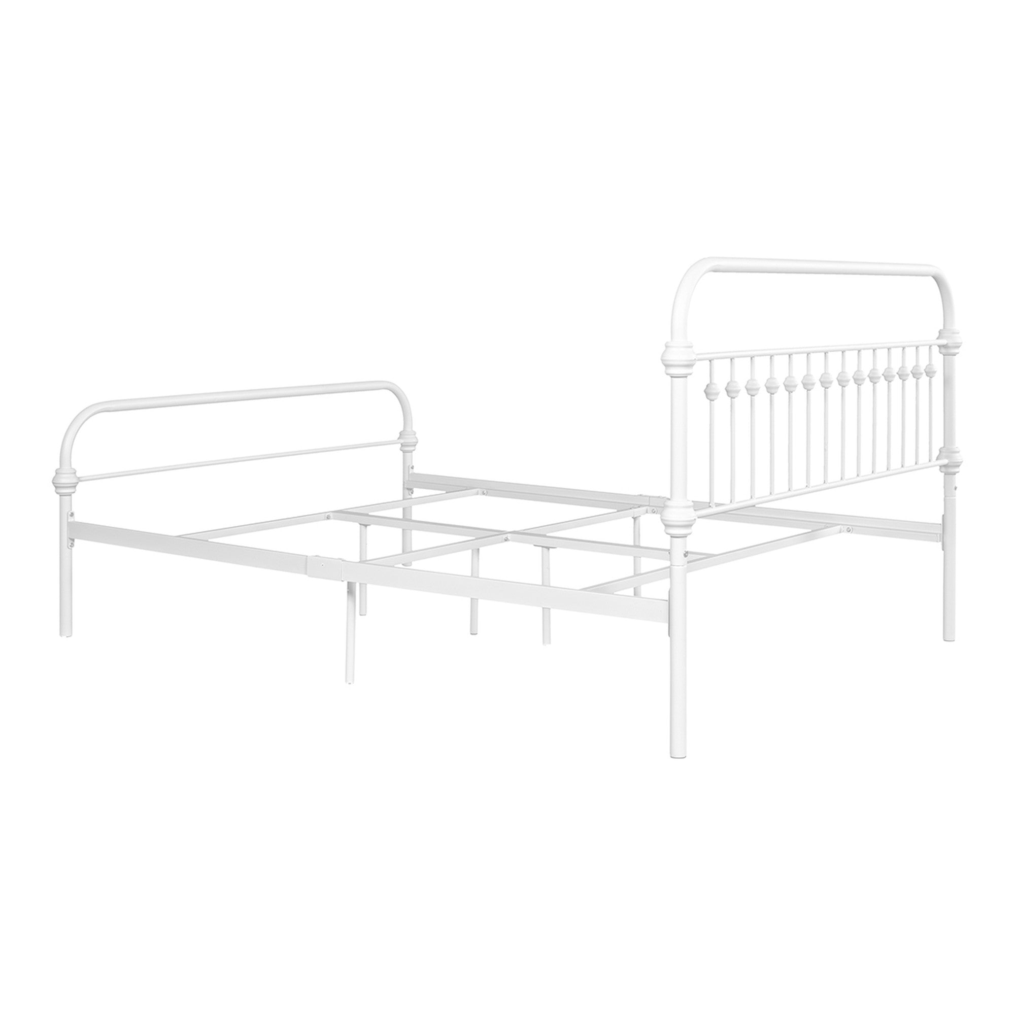 Twin/Full/Queen Wood Frame Platform Bed with Center Support Legs
