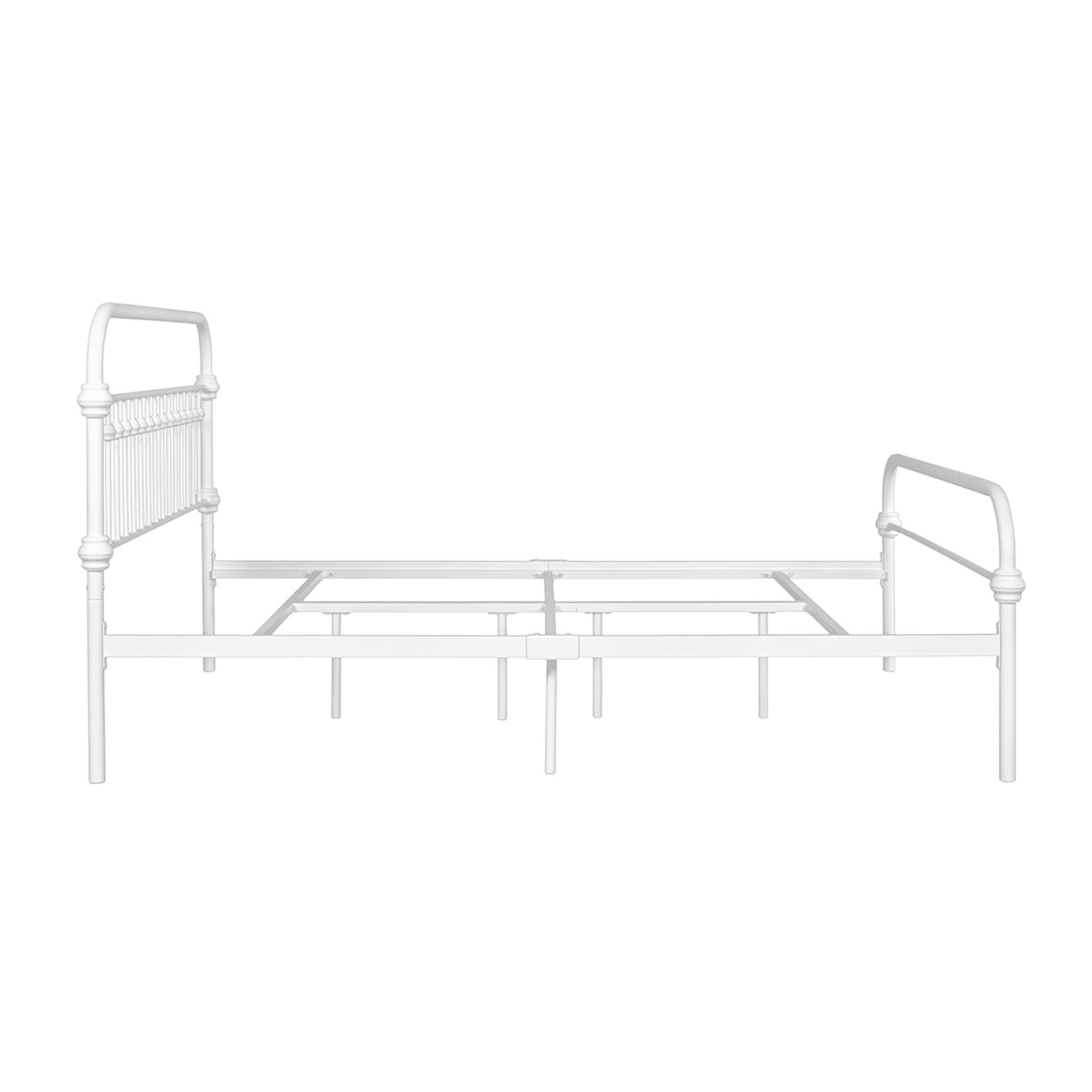 Twin/Full/Queen Wood Frame Platform Bed with Center Support Legs