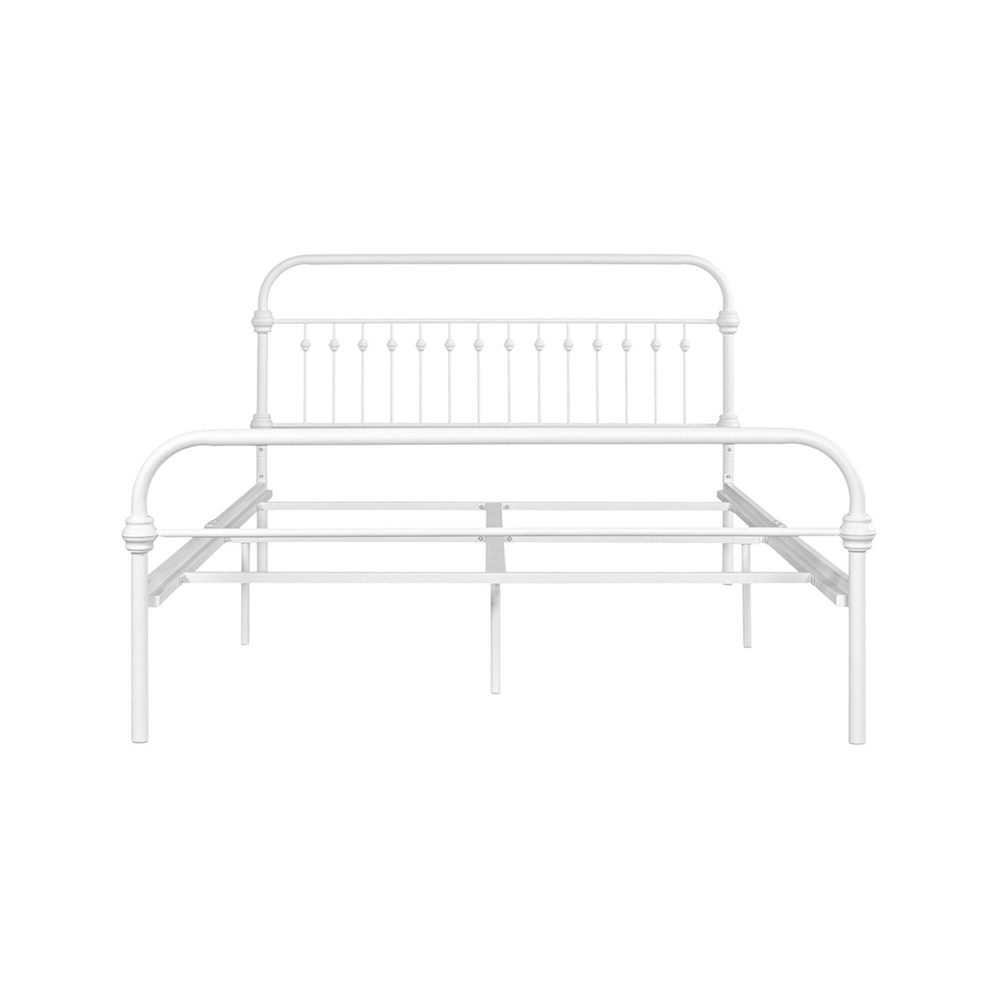 Twin/Full/Queen Wood Frame Platform Bed with Center Support Legs