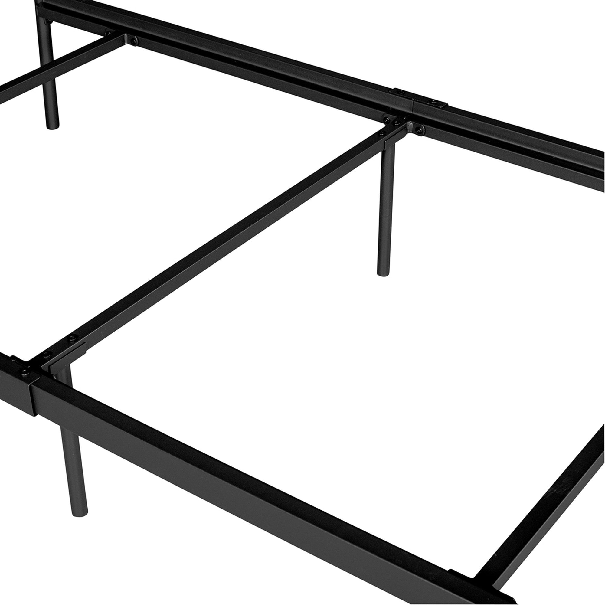 Twin/Full/Queen Wood Frame Platform Bed with Center Support Legs