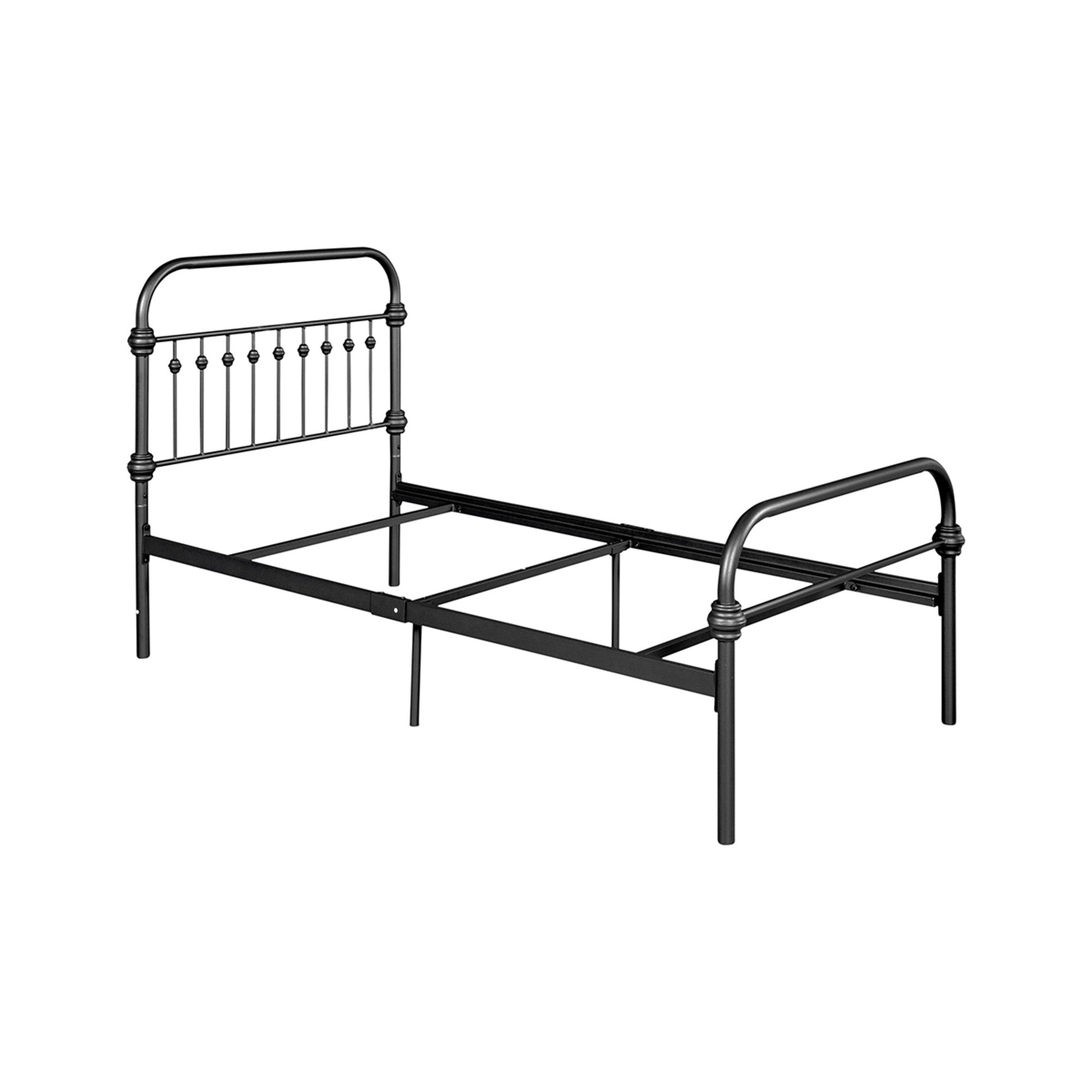 Twin/Full/Queen Wood Frame Platform Bed with Center Support Legs