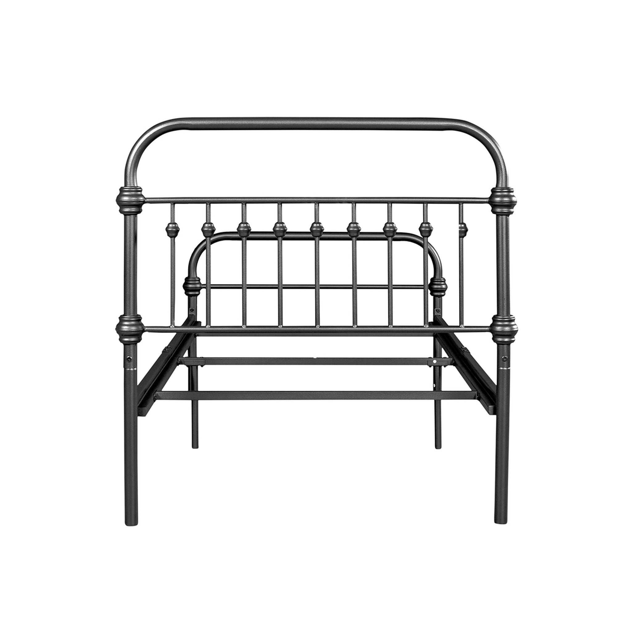 Twin/Full/Queen Wood Frame Platform Bed with Center Support Legs