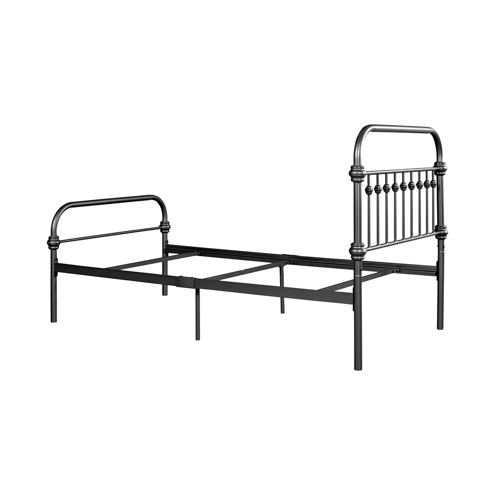 Twin/Full/Queen Wood Frame Platform Bed with Center Support Legs