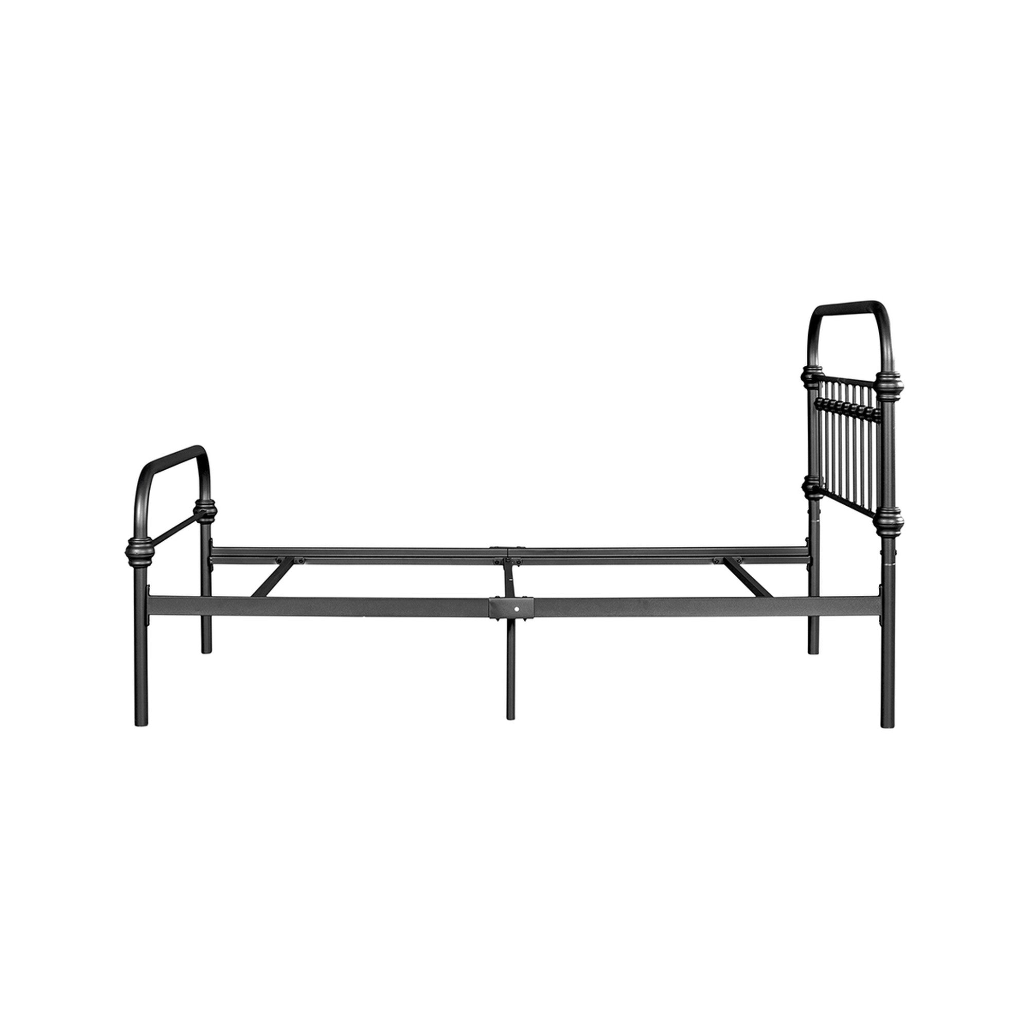 Twin/Full/Queen Wood Frame Platform Bed with Center Support Legs