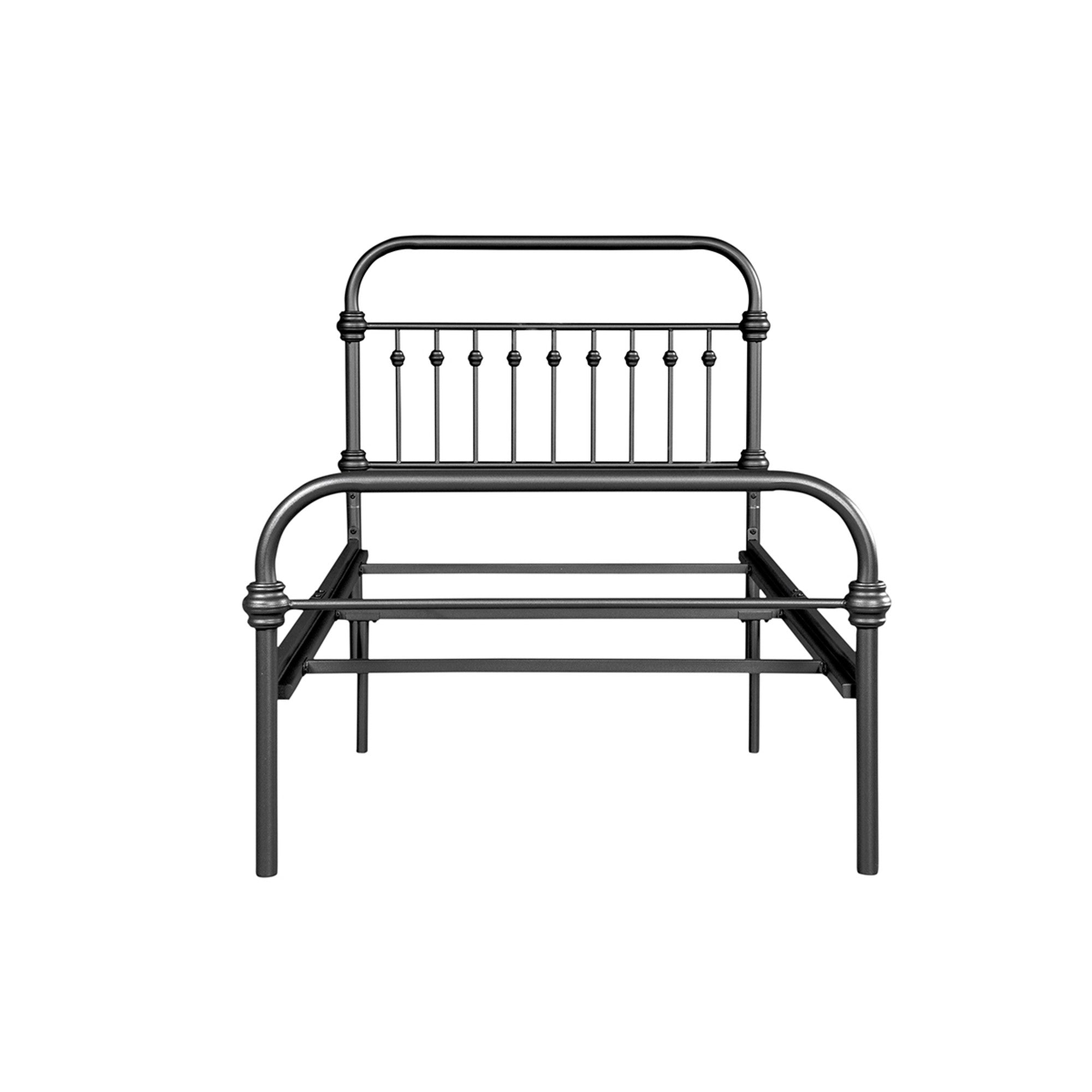 Twin/Full/Queen Wood Frame Platform Bed with Center Support Legs