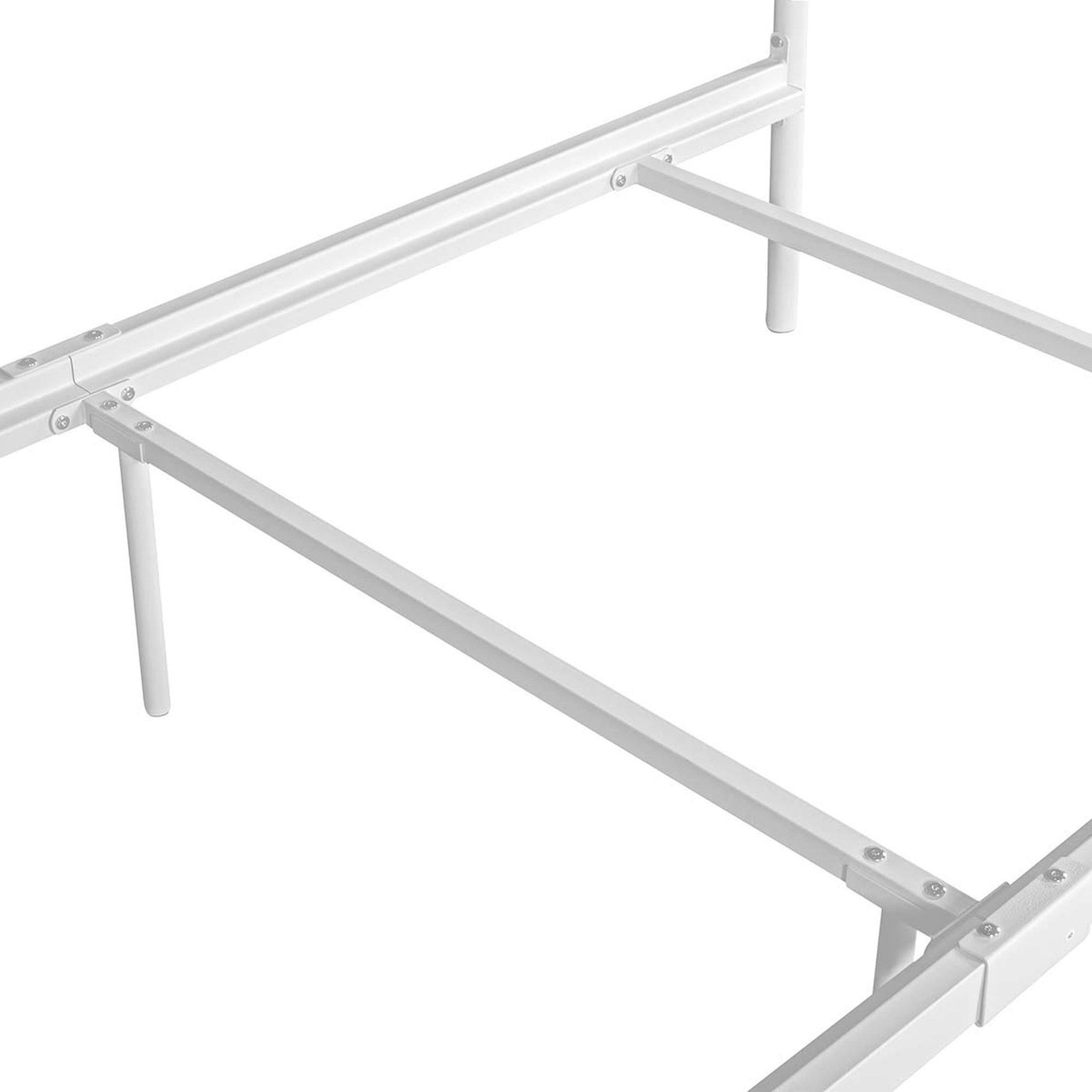 Twin/Full/Queen Wood Frame Platform Bed with Center Support Legs