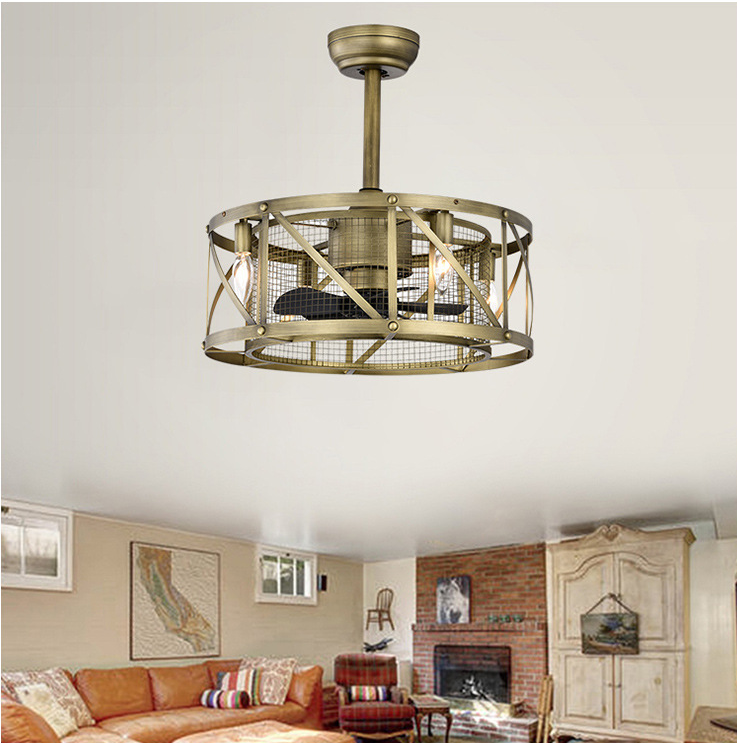 20'' Ceiling Fan Light with Remote Control for Living Room