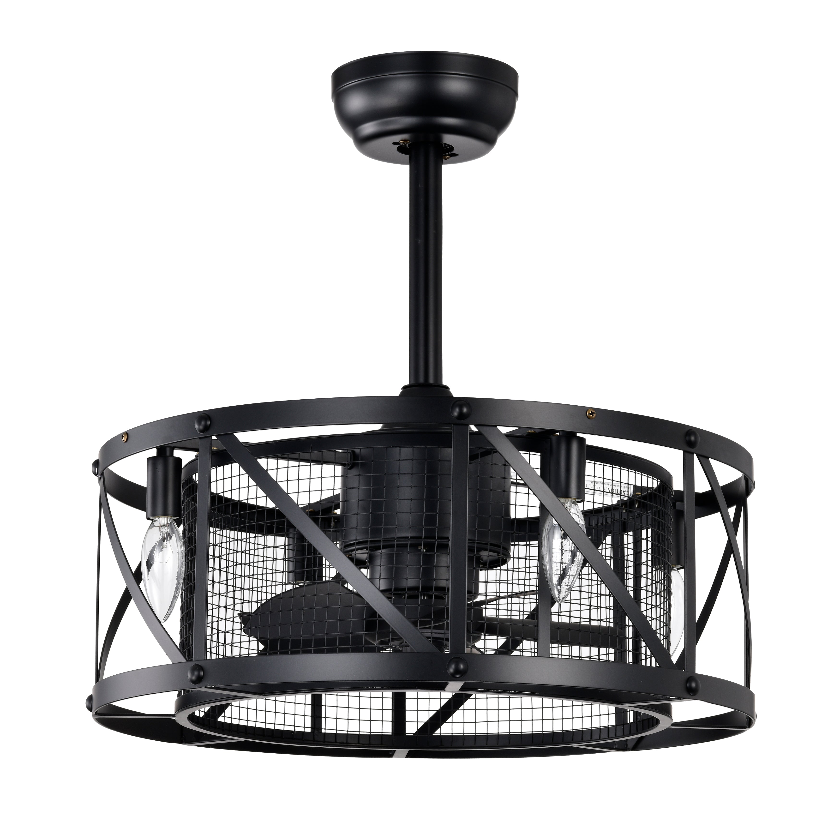 20'' Ceiling Fan Light with Remote Control for Living Room