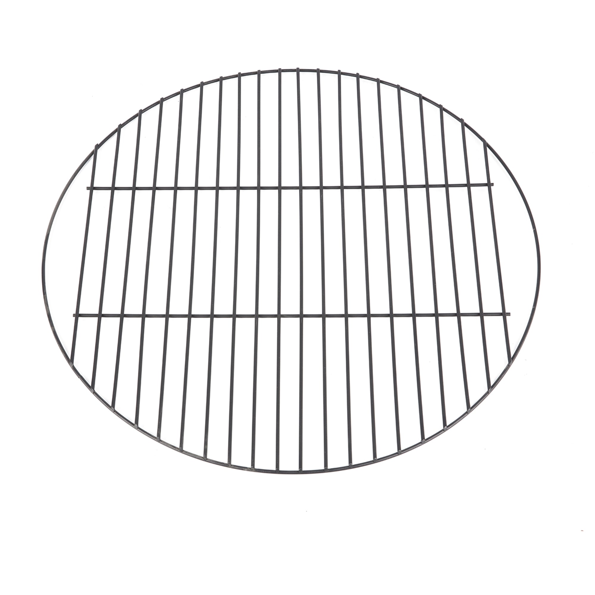 Round Iron Outdoor Fire Pit with Spark Screen