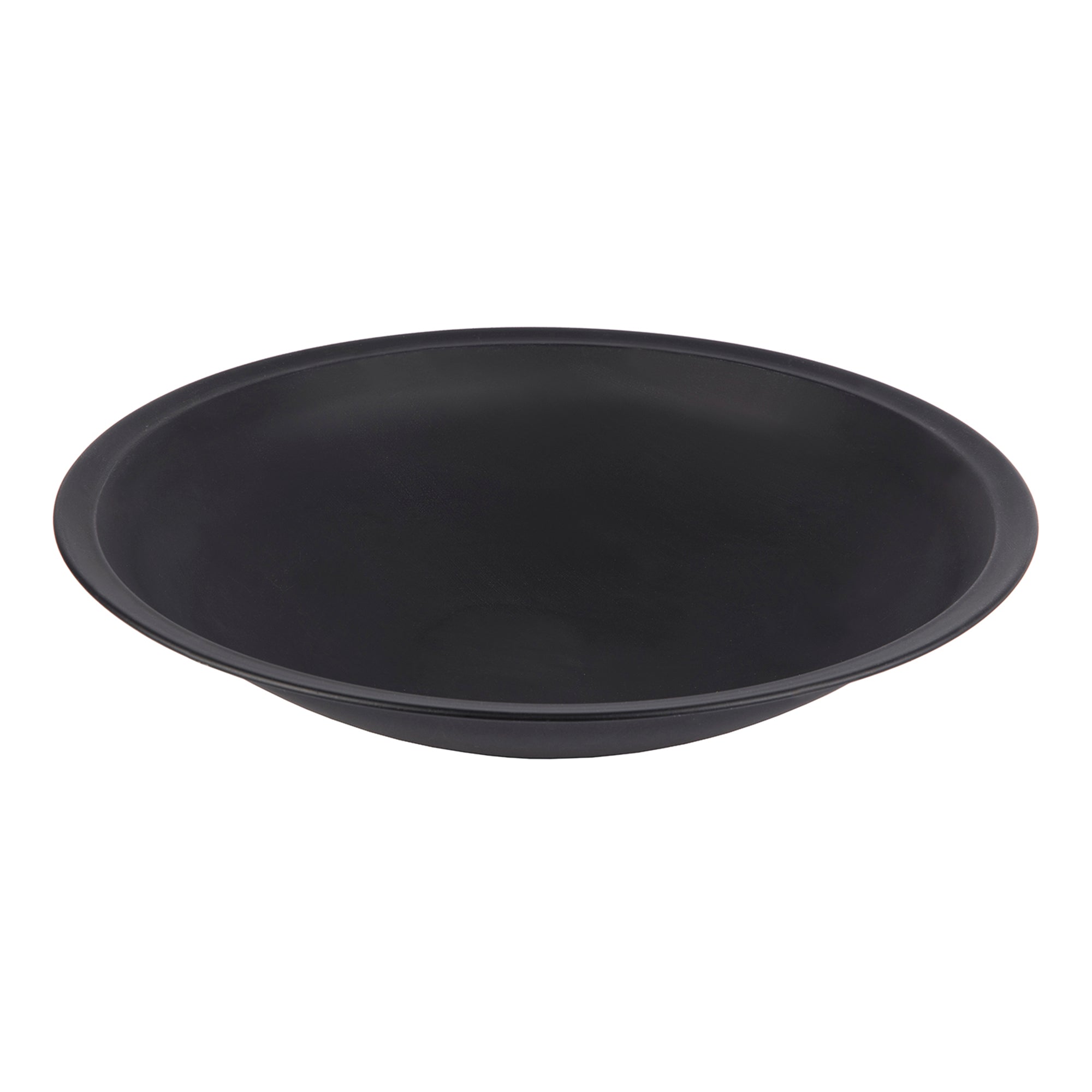 Round Faux Stone Outdoor Fire Pit with Rain Cover