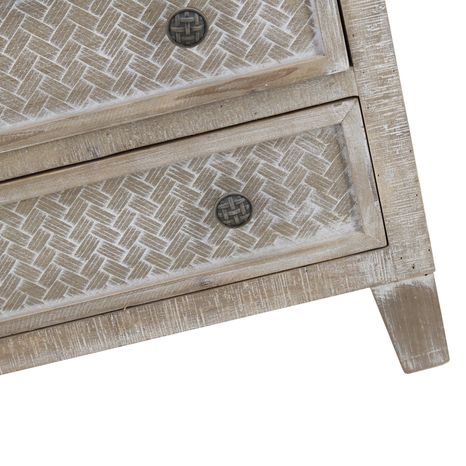 5 Drawer 29.5'' W Solid Wood Chest
