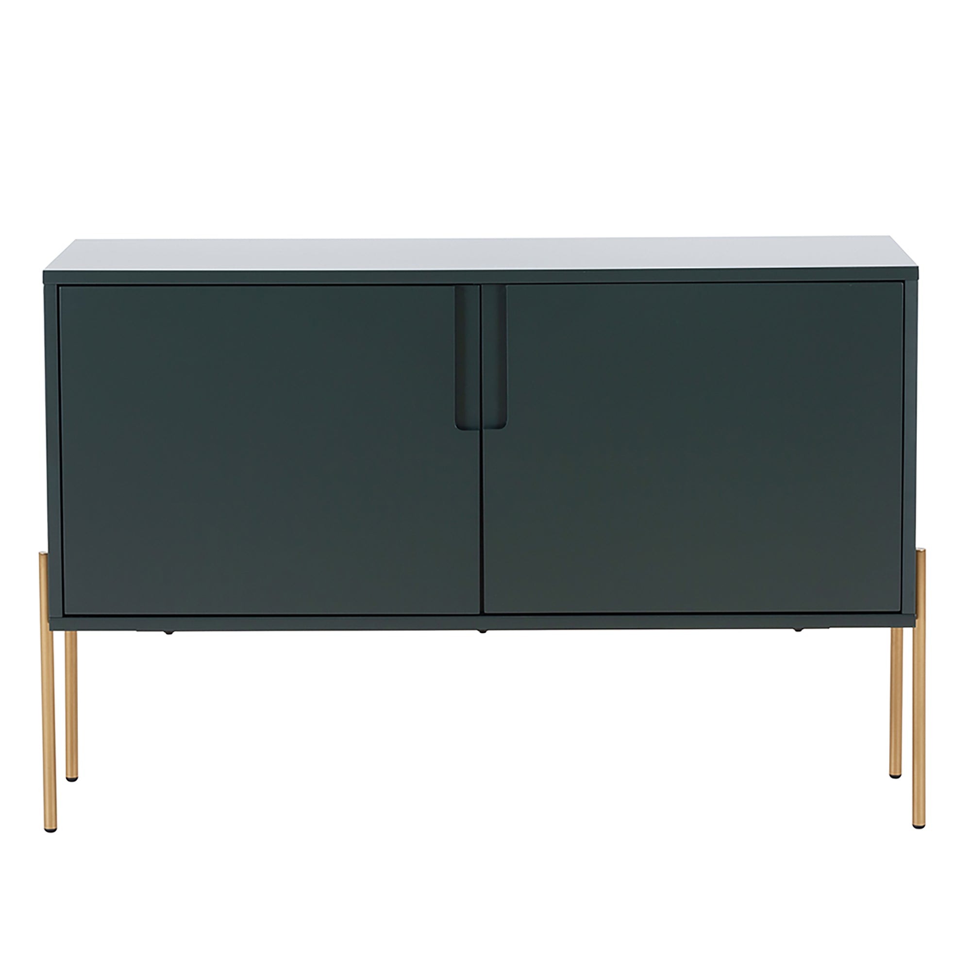 48-inch Wood Sideboard with Interior Shelves