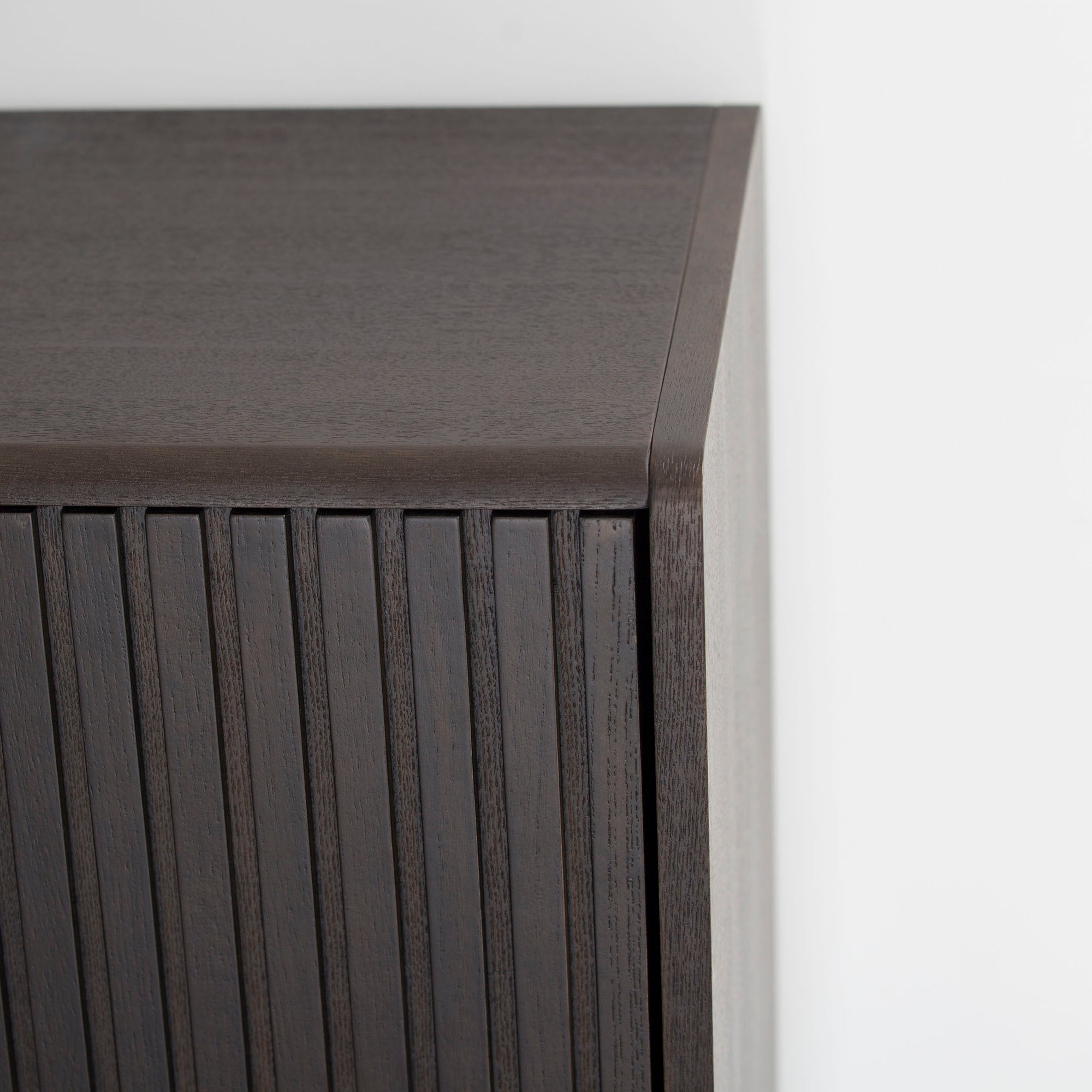 39-inch Wood Sideboard with Interior Shelves
