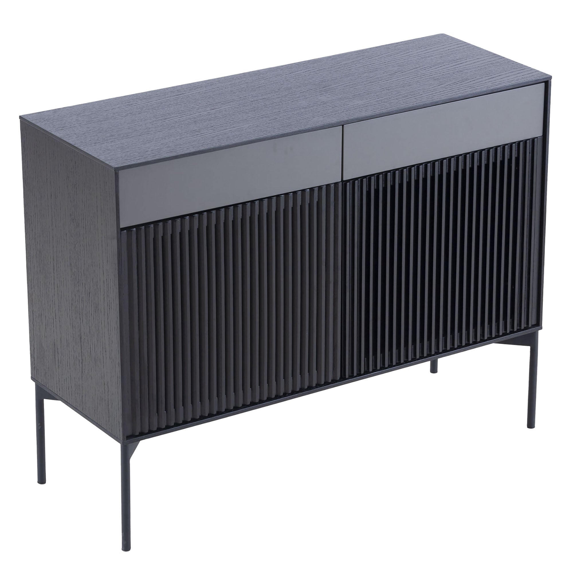 43 in. W Wood Sideboard with 2 Drawer
