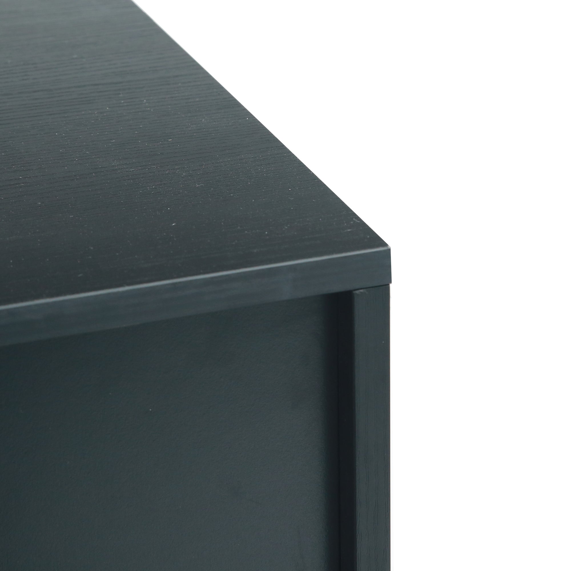 5-Drawer 28" W Wood Chest in Black