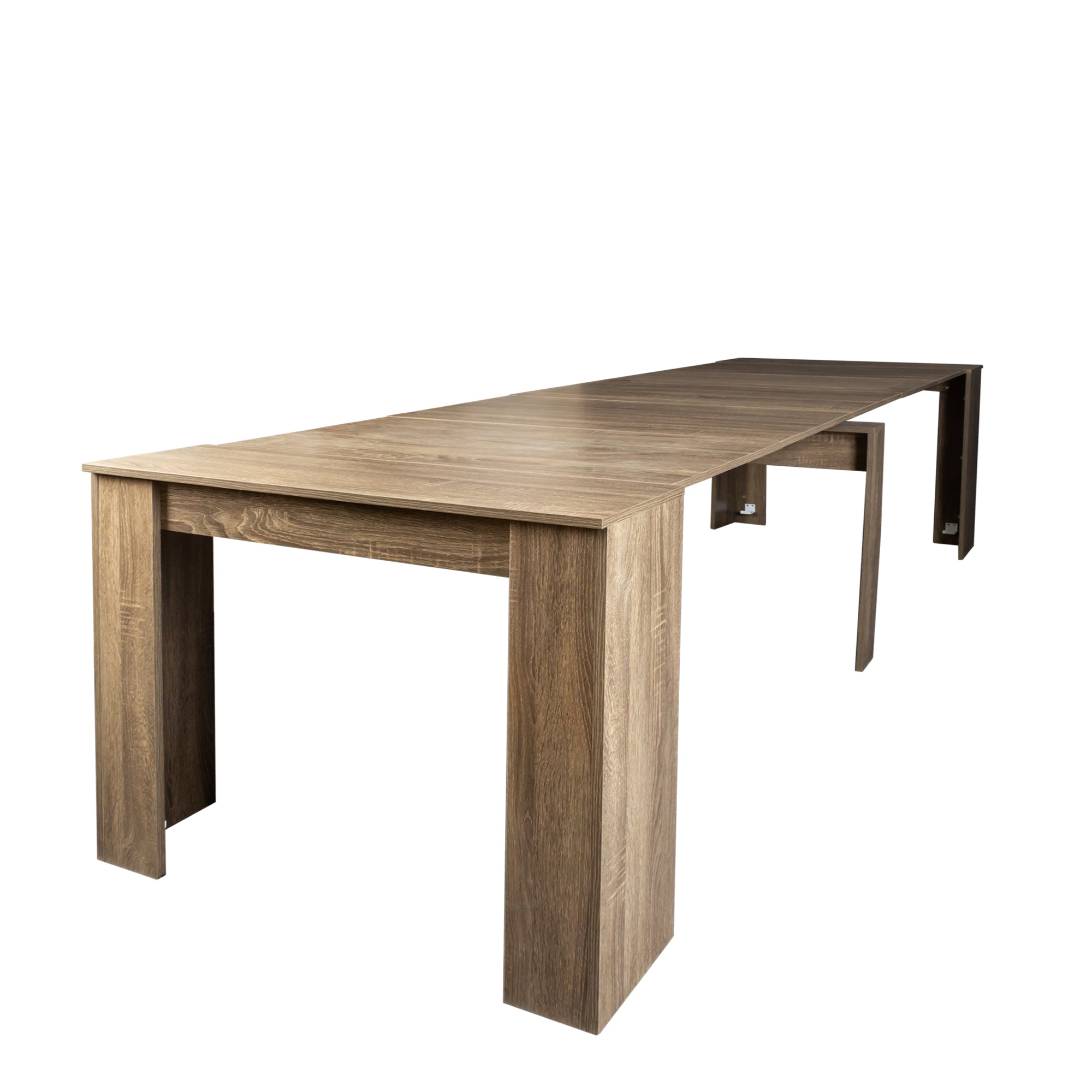 Wood Multifunctional Extendable Dining Table