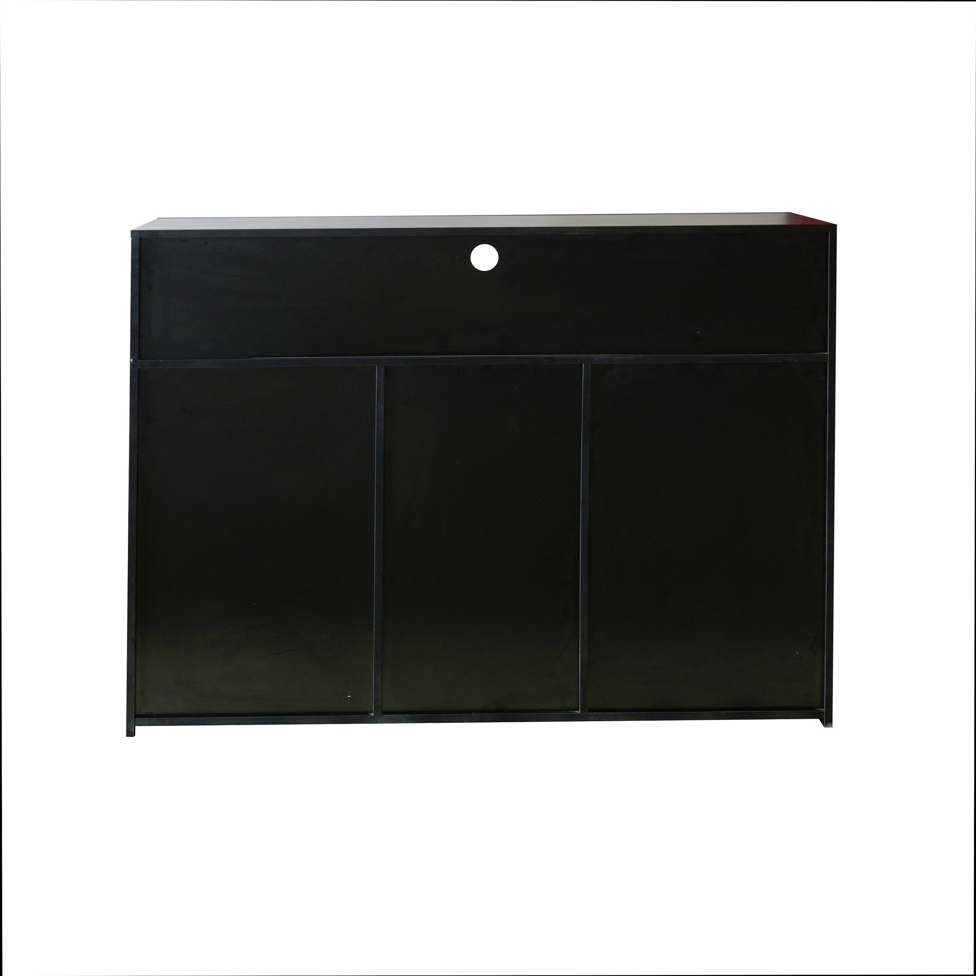 51-inch Wood Sideboard with LED Light and 3 Doors