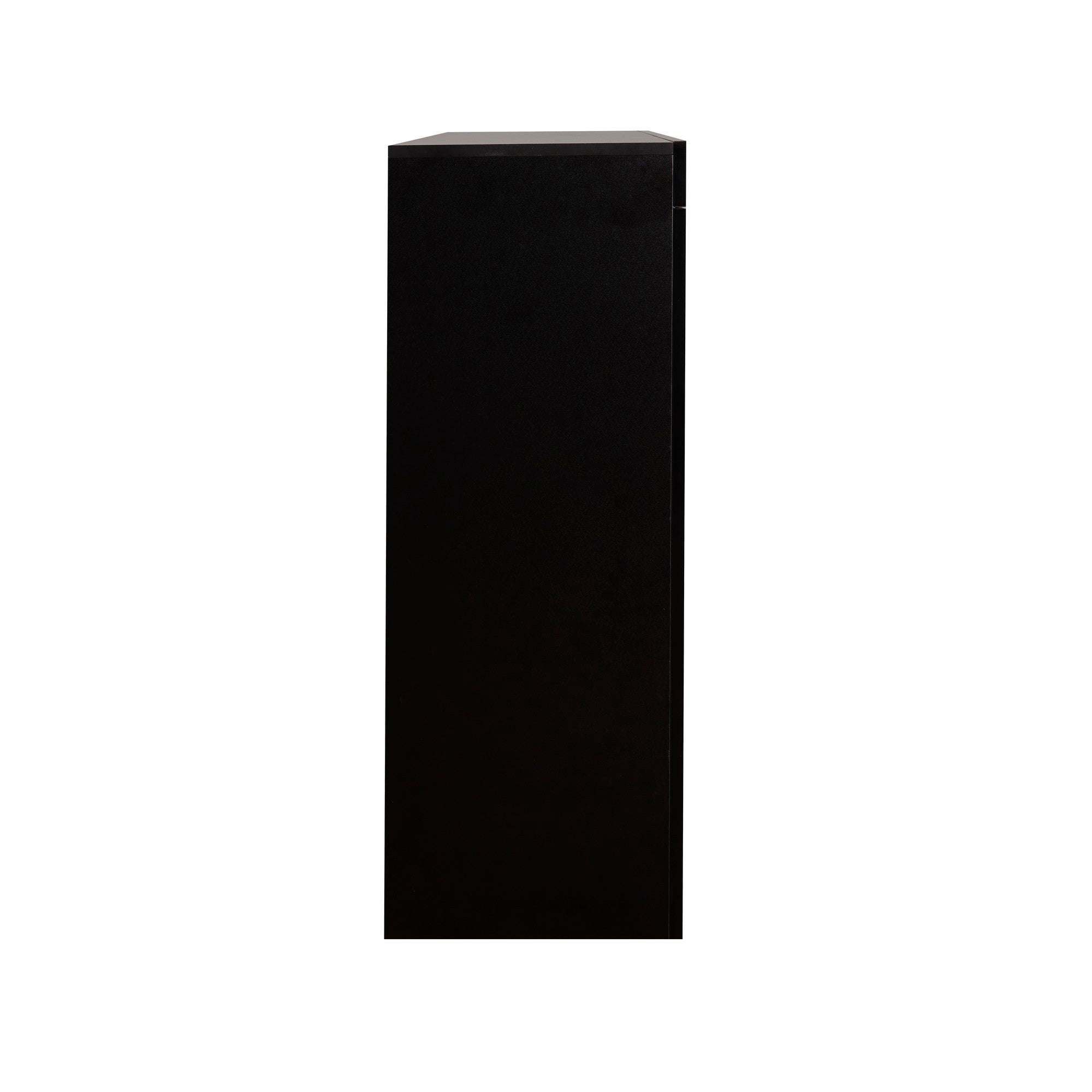 51-inch Wood Sideboard with LED Light and 3 Doors