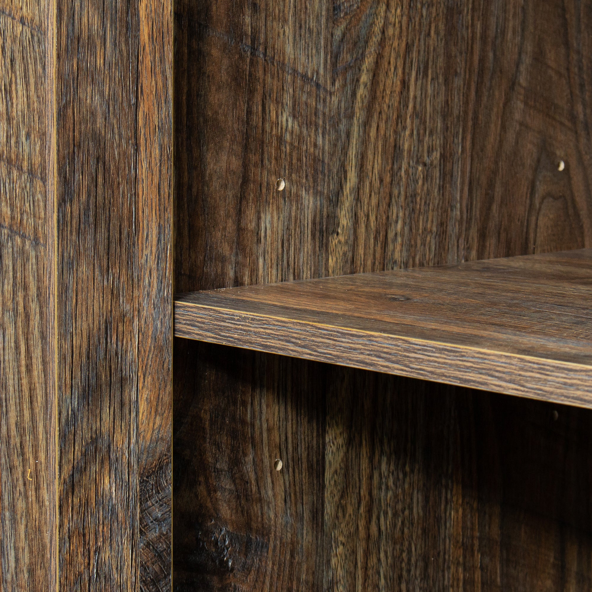 43-inch Wood Sideboard with 2 Drawers